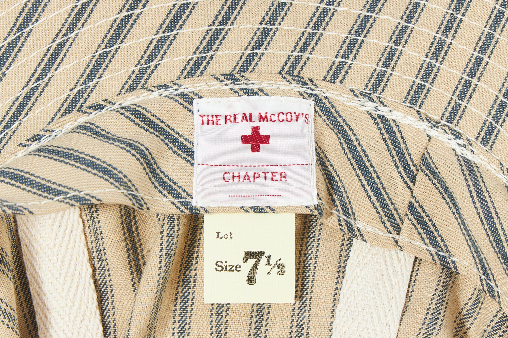 TICKING STRIPE DAISY-MAE HAT