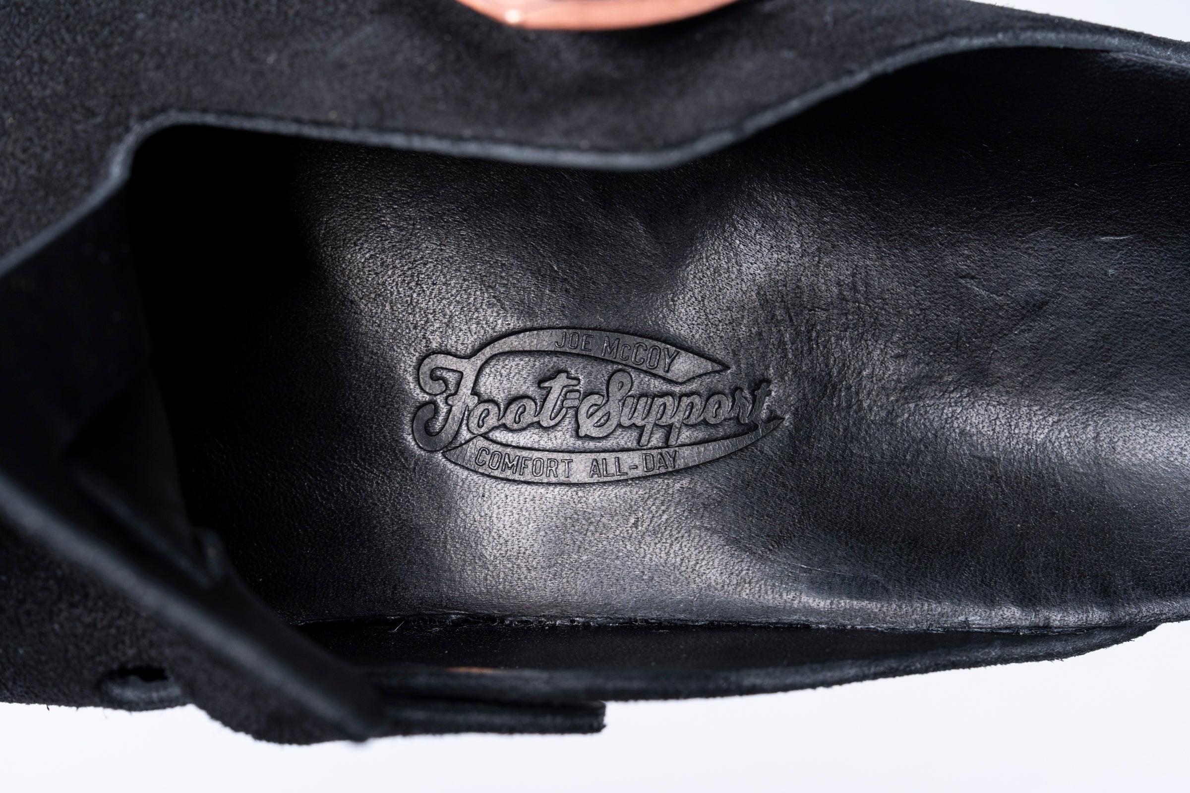 LEATHER FOOT-SUPPORT CLOGS – The Real McCoy's