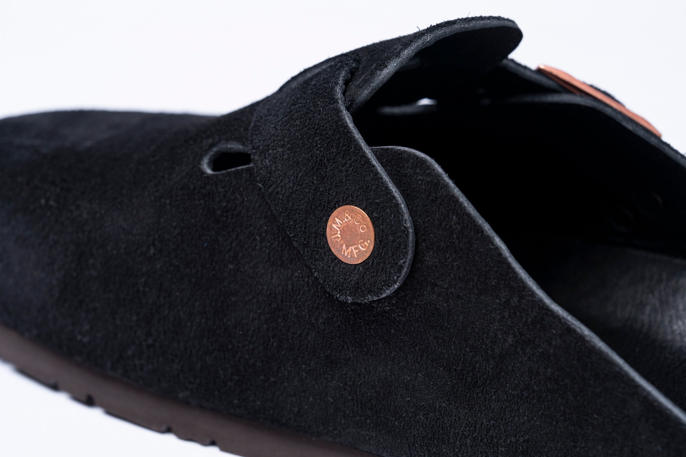 LEATHER FOOT-SUPPORT CLOGS – The Real McCoy's