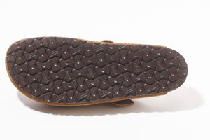 LEATHER FOOT-SUPPORT CLOGS