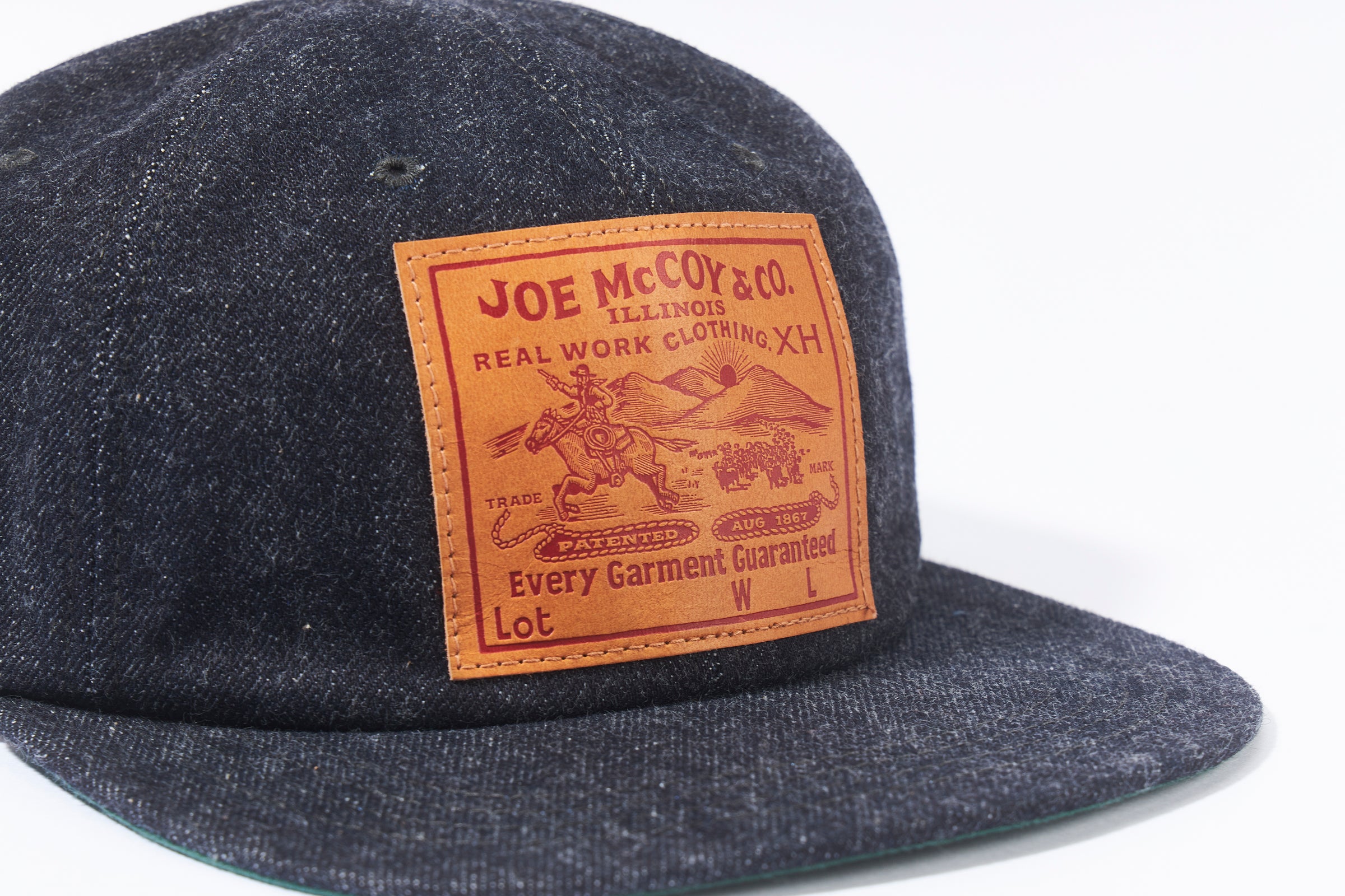 JOE McCOY DENIM BASEBALL CAP – The Real McCoy's