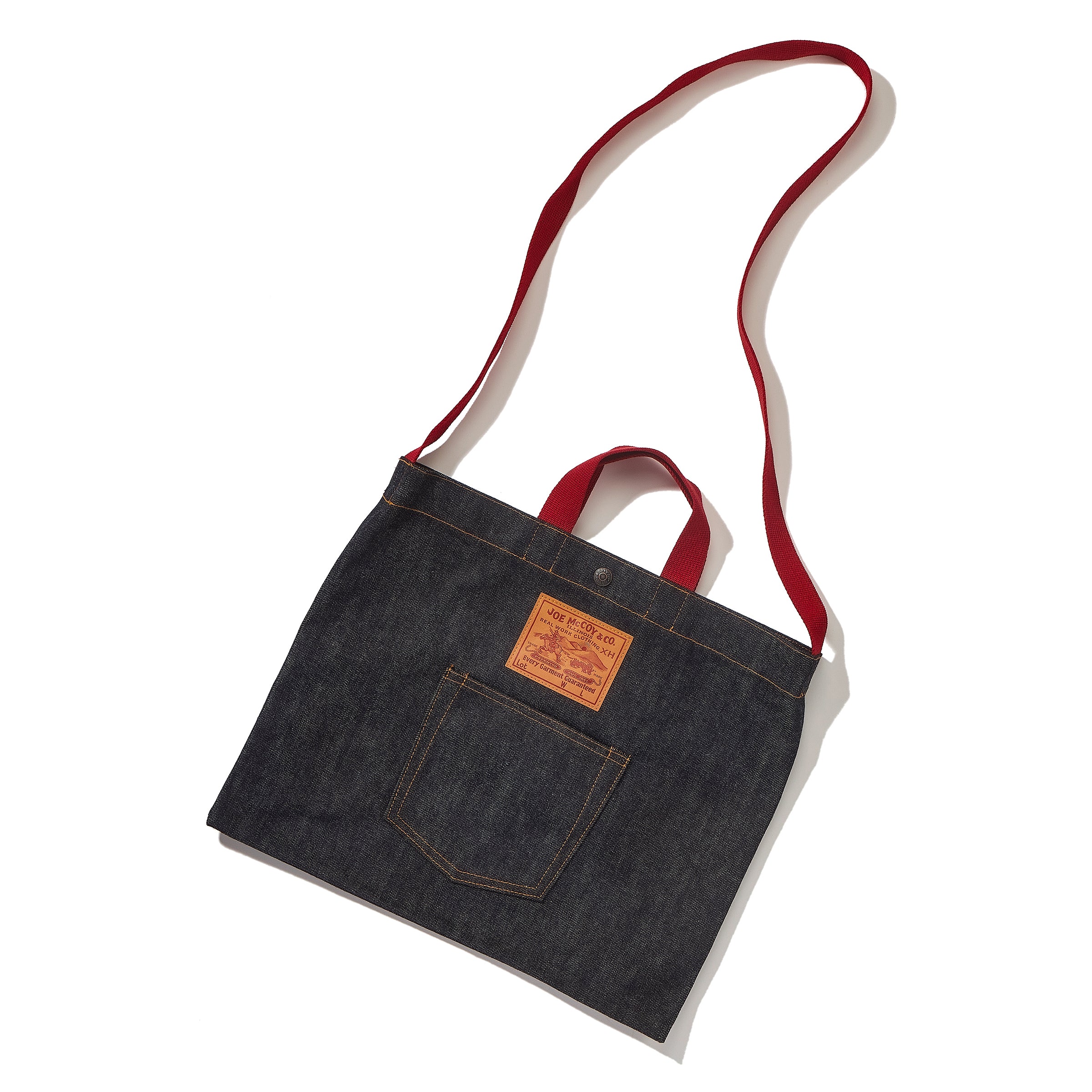 JOE McCOY&CO. ショルダーバッグ ホワイト JOE McCOY DENIM SOUVENIR BAG – The Real McCoy's