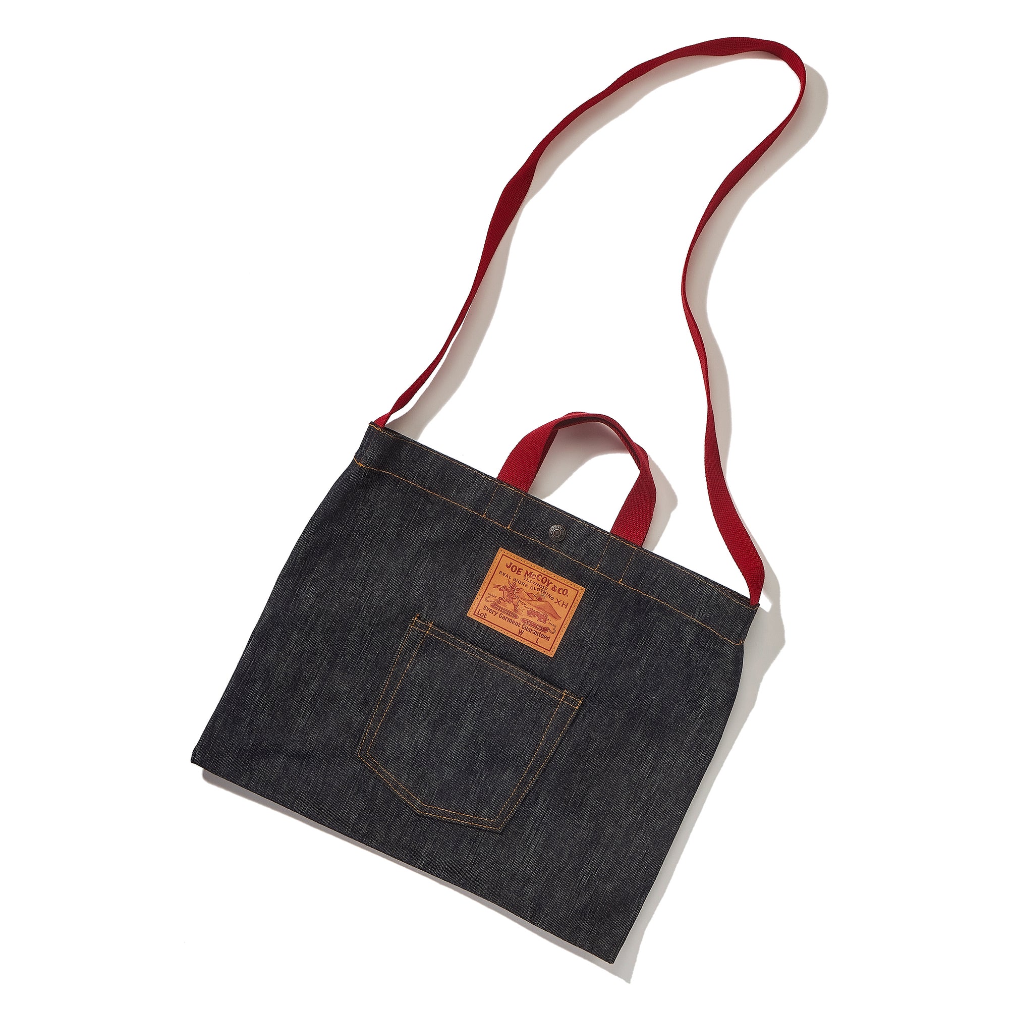 JOE McCOY DENIM SOUVENIR BAG