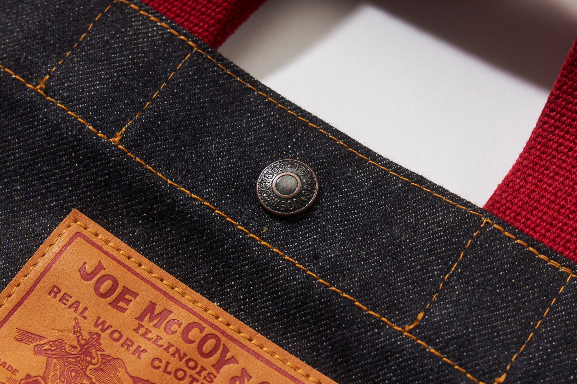 JOE McCOY DENIM SOUVENIR BAG