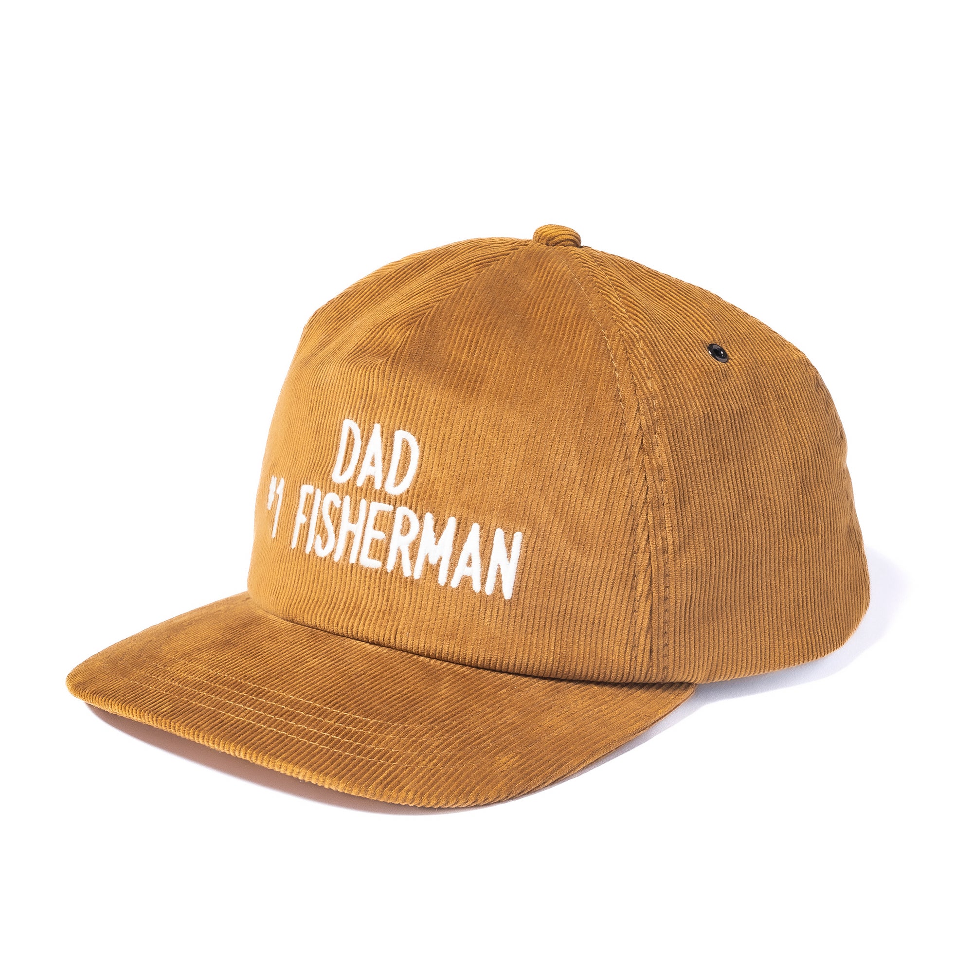 FIVE PANEL CORDUROY CAP / #1 FISHING DAD