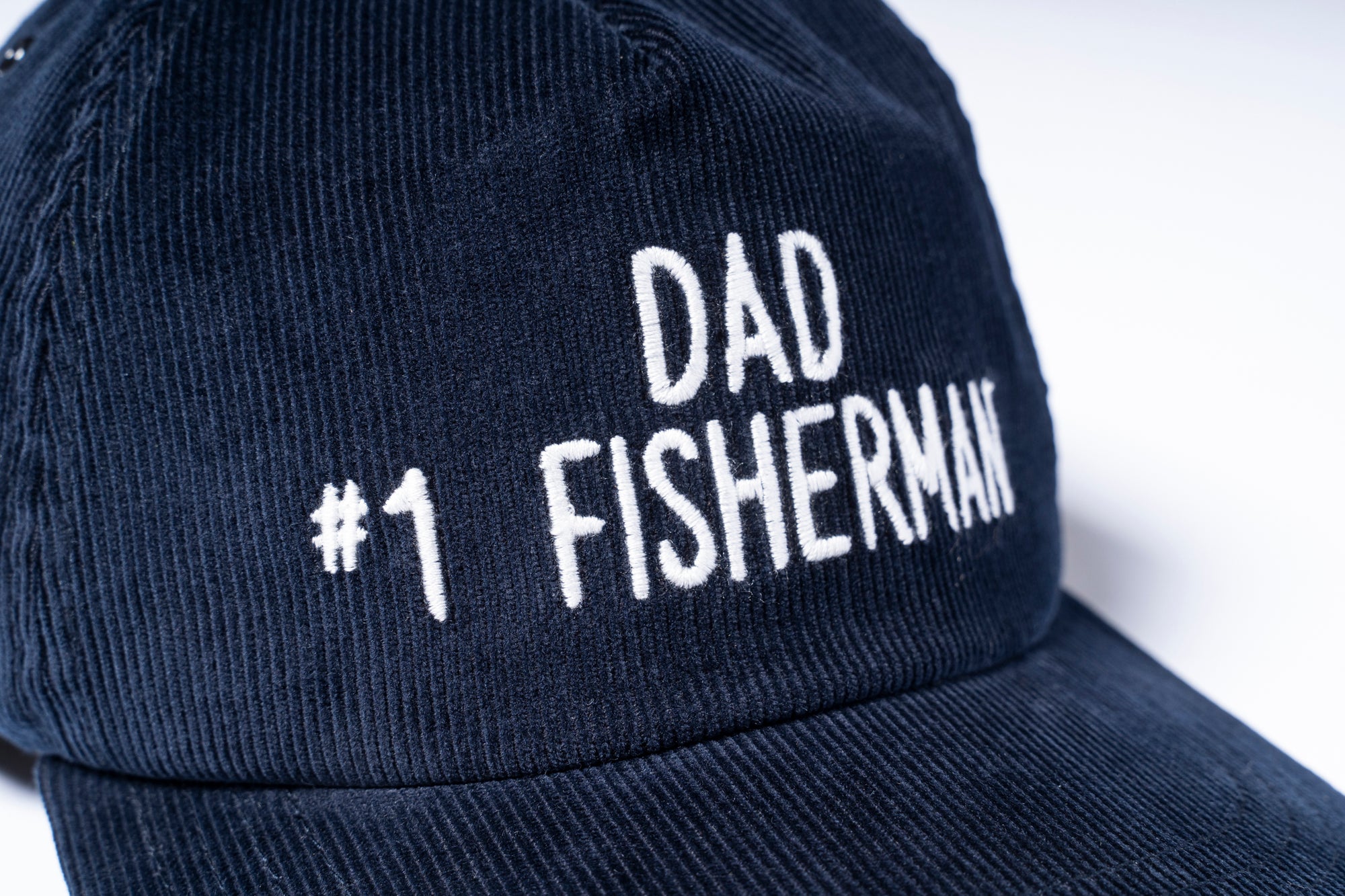 FIVE PANEL CORDUROY CAP / #1 FISHING DAD
