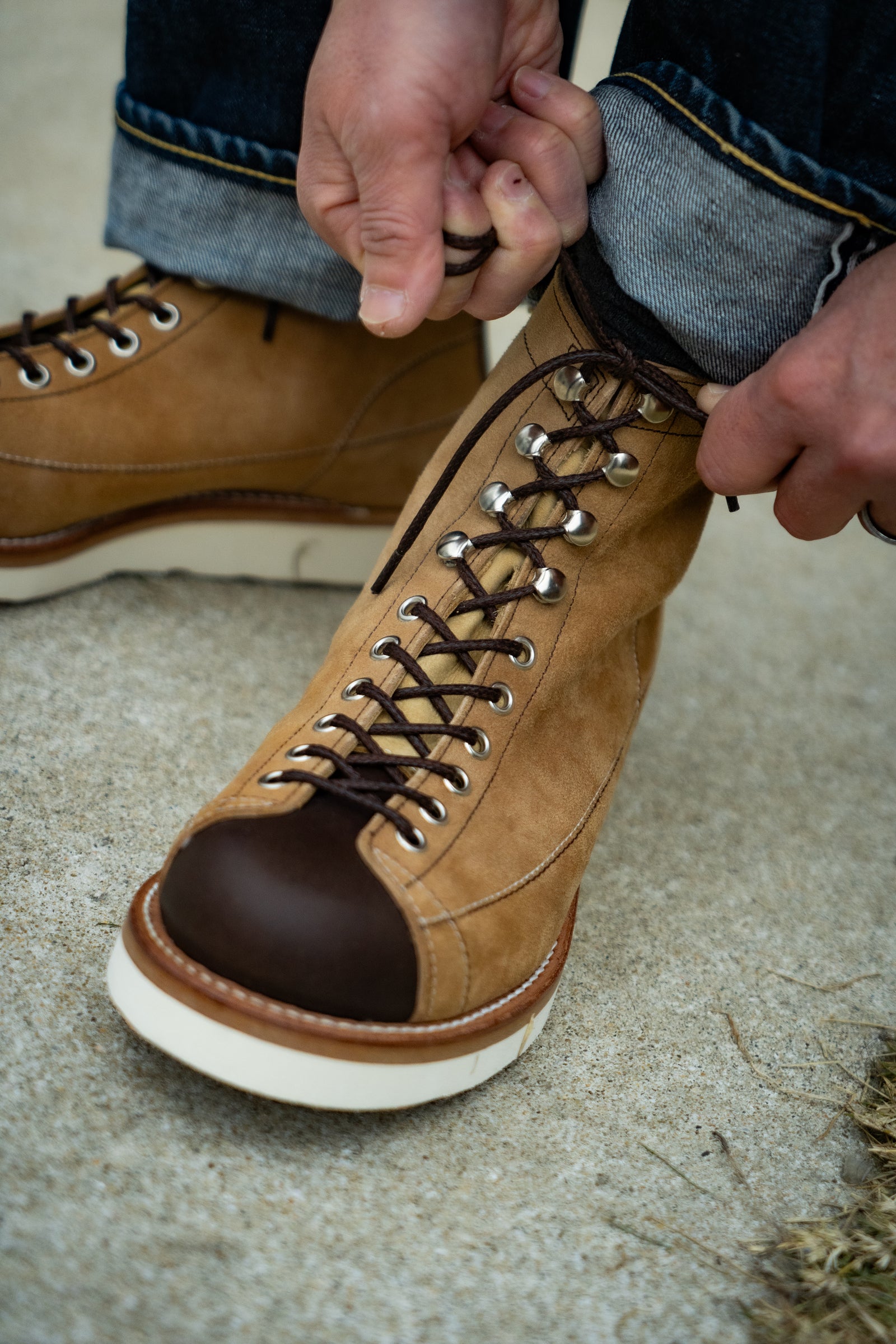 TEN MILE WORK BOOTS / ROUGH OUT LEATHER Gallery Image 1