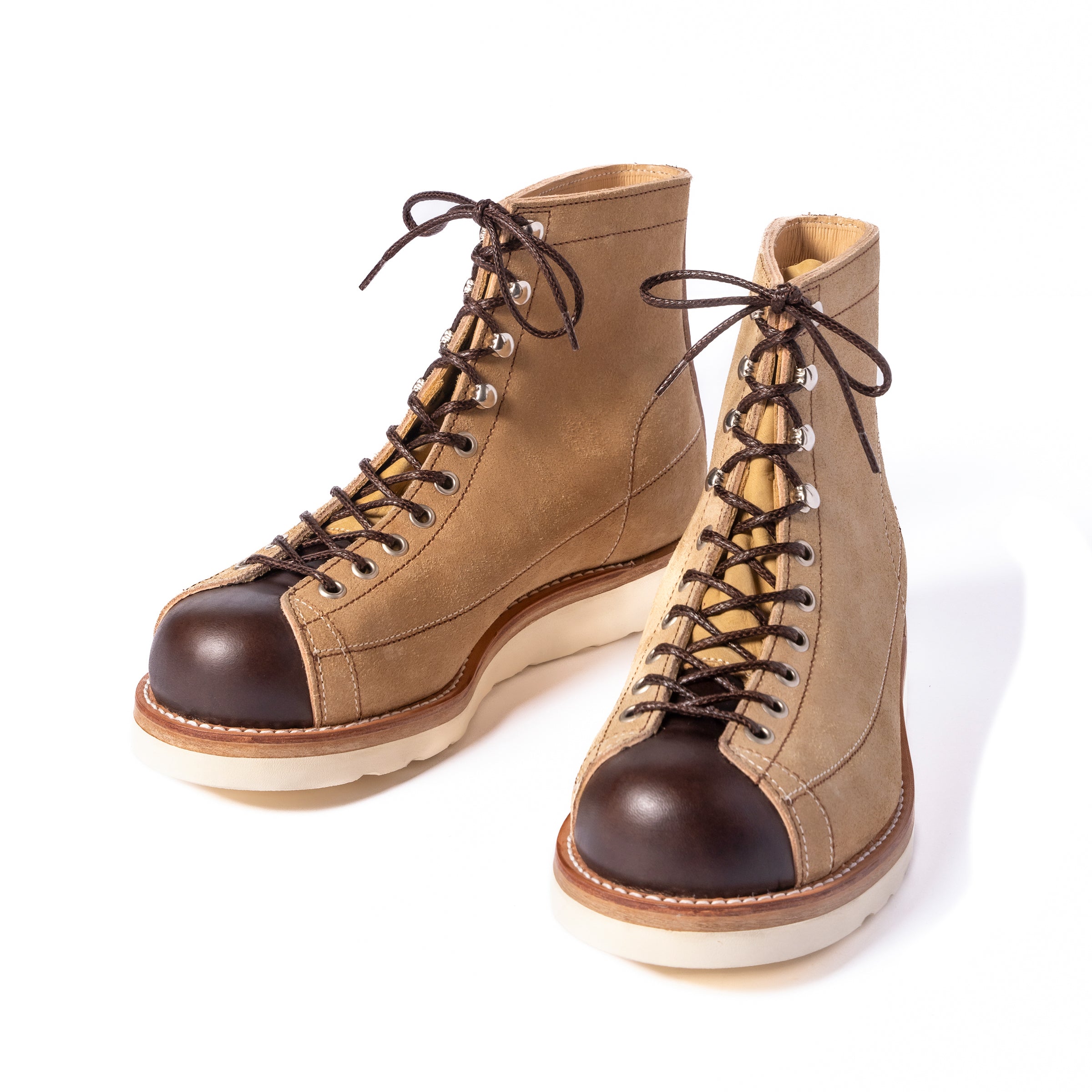 TEN MILE WORK BOOTS / ROUGH OUT LEATHER – The Real McCoy's