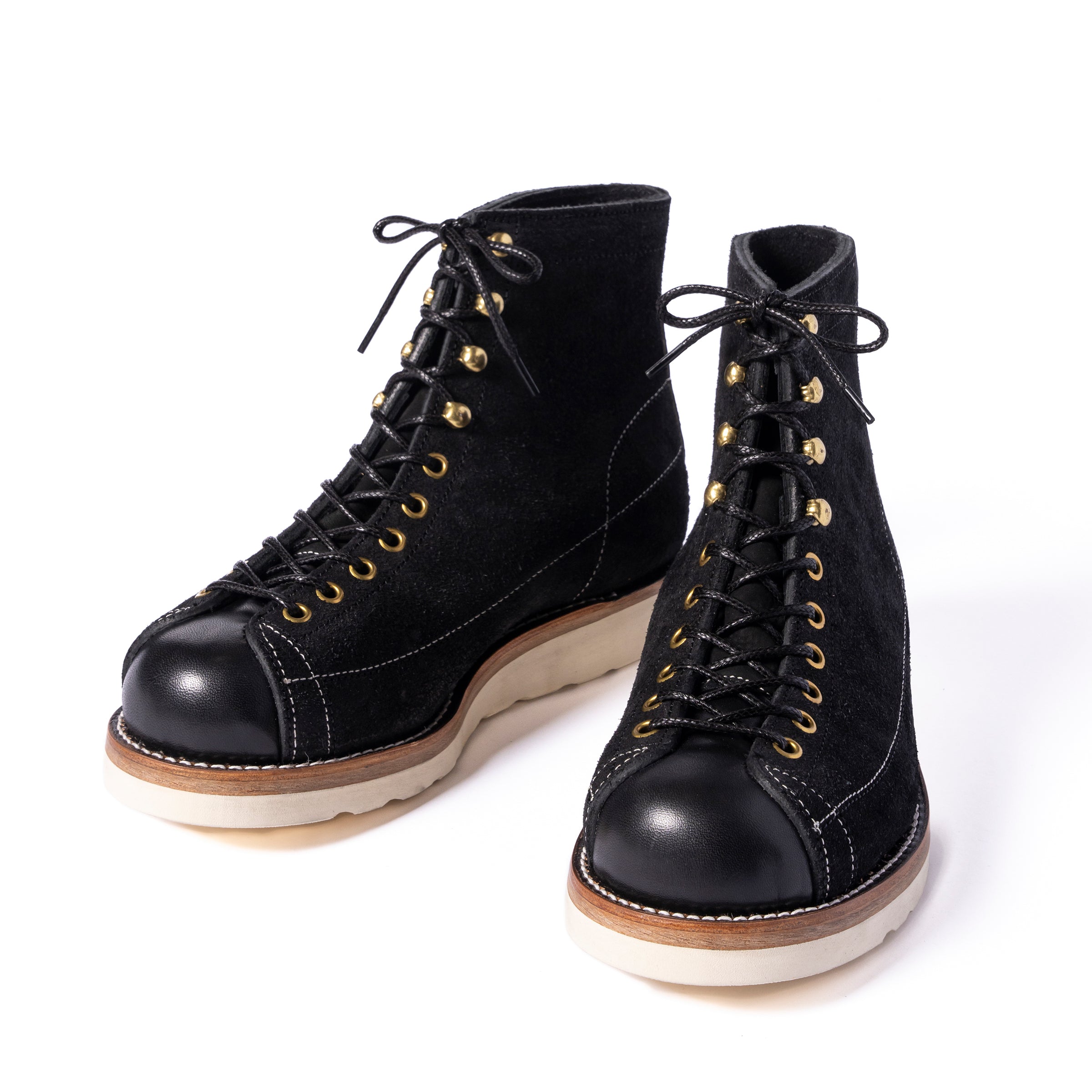 TEN MILE WORK BOOTS / ROUGH OUT LEATHER – The Real McCoy's