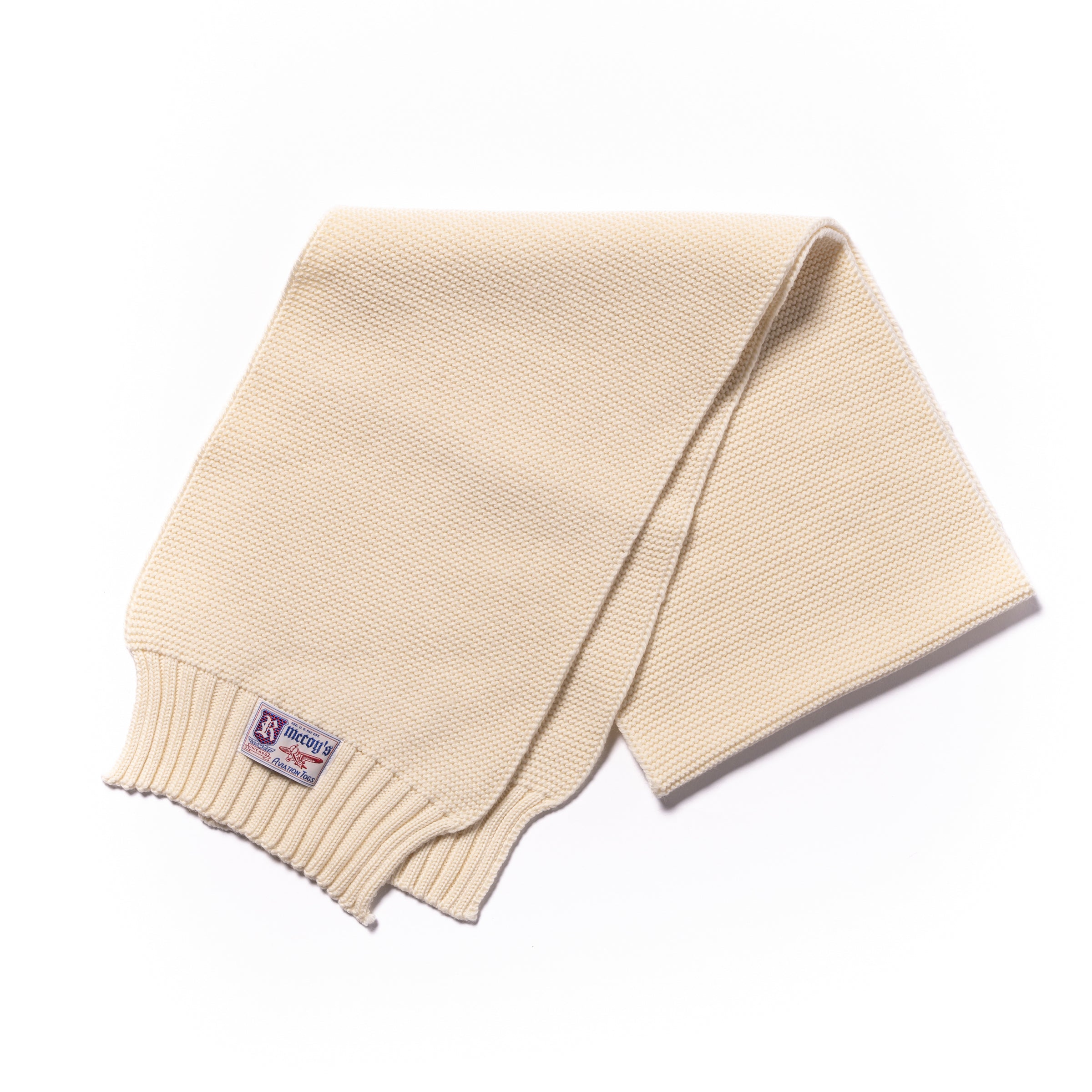 SCARF, WOOL-KNIT – The Real McCoy's