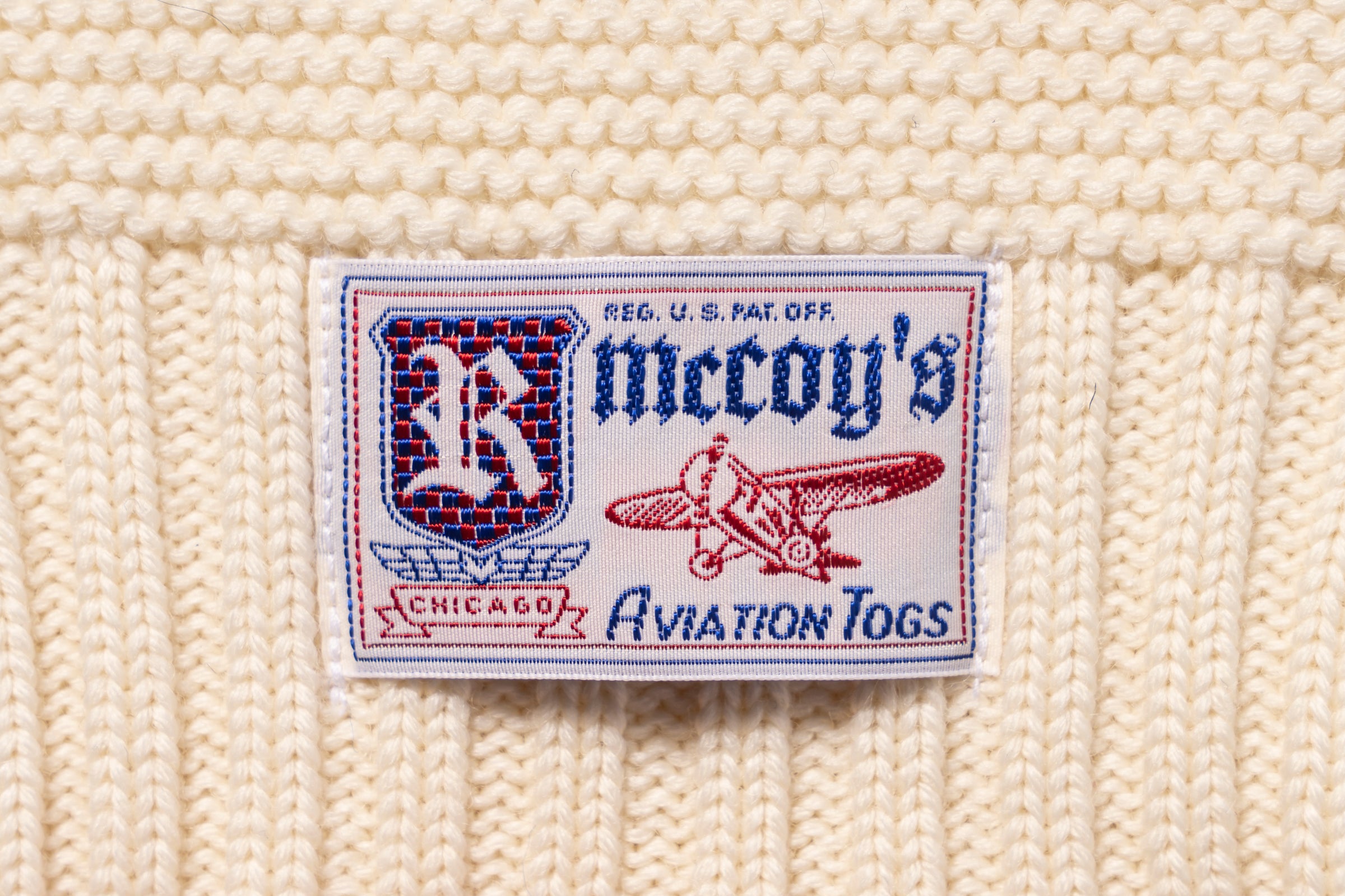 SCARF, WOOL-KNIT – The Real McCoy's