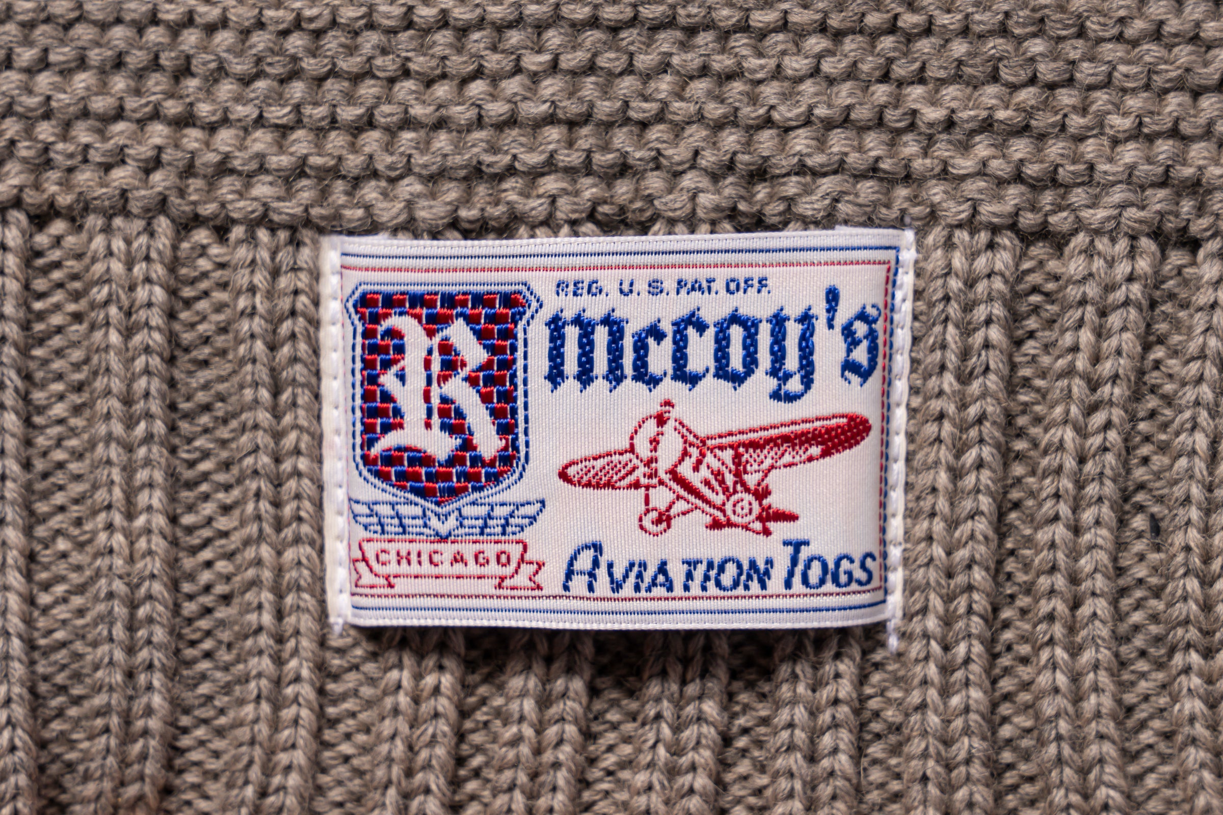 SCARF, WOOL-KNIT – The Real McCoy's