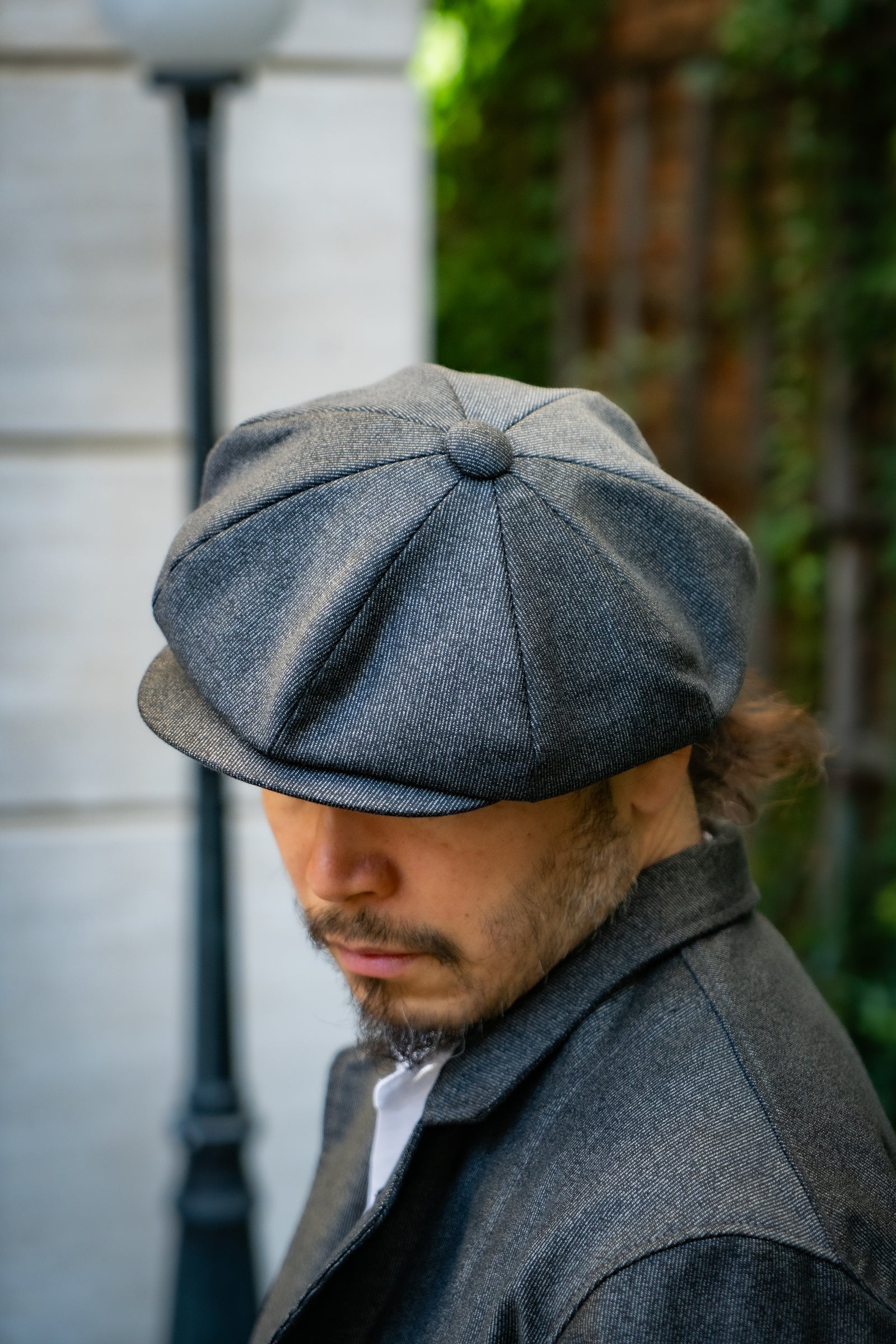 DOUBLE DIAMOND PRINTED NEWSBOY CAP Gallery Image 1