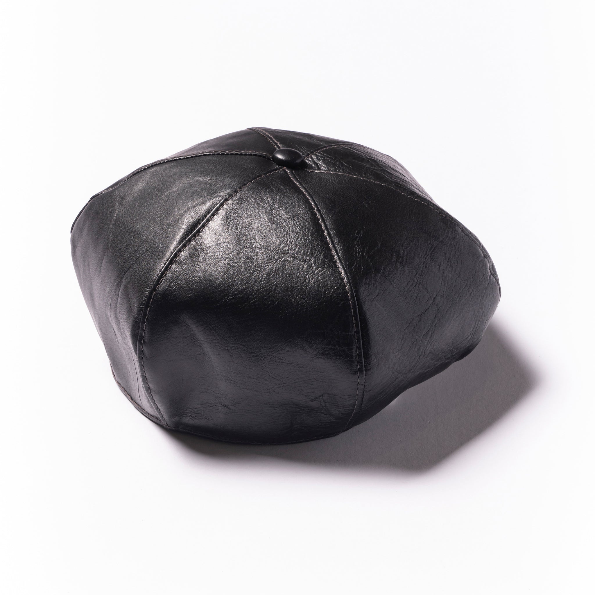 HORSEHIDE NEWSBOY CAP