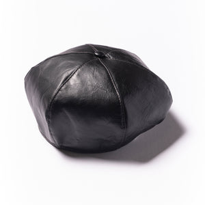 HORSEHIDE NEWSBOY CAP