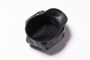 HORSEHIDE NEWSBOY CAP