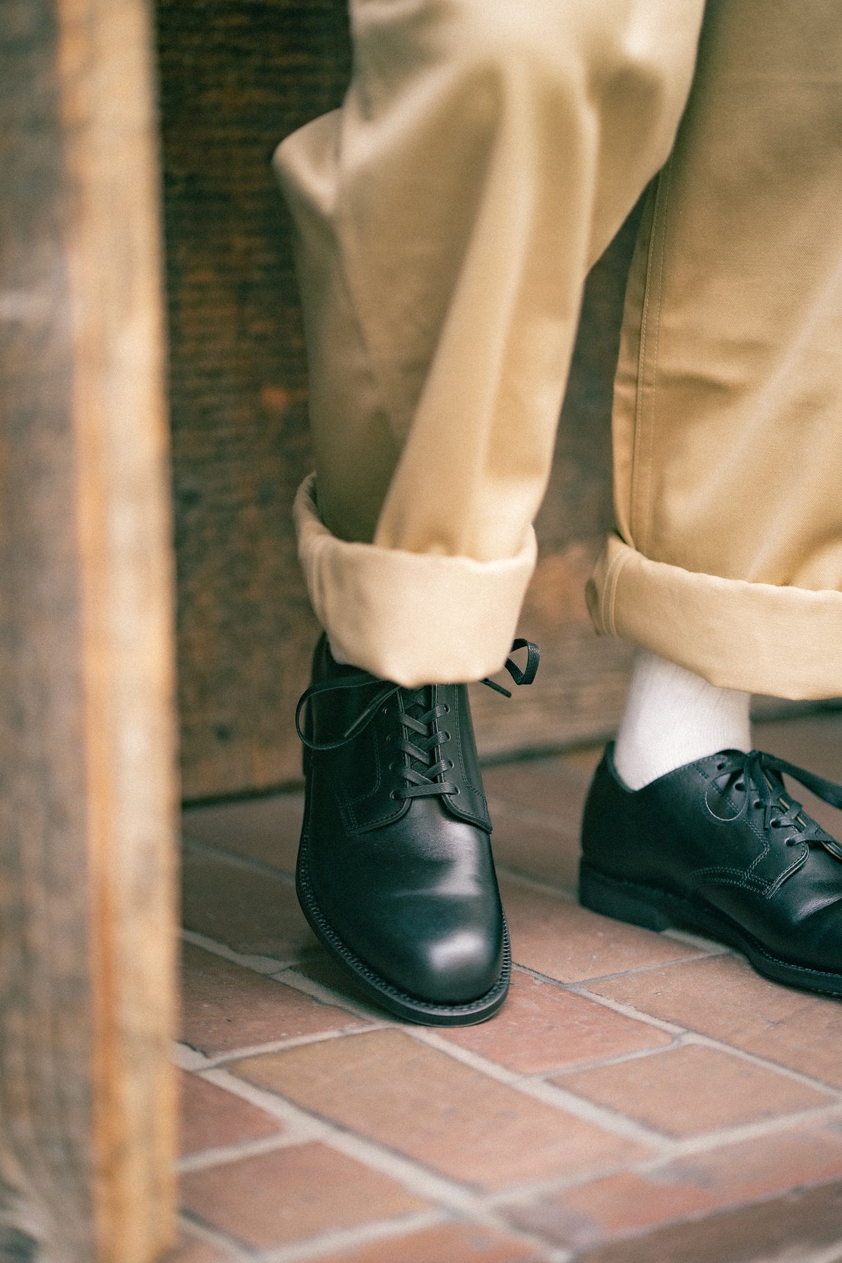 U.S.N. SERVICE SHOES / HORSEHIDE BUTTOCK Gallery Image 6