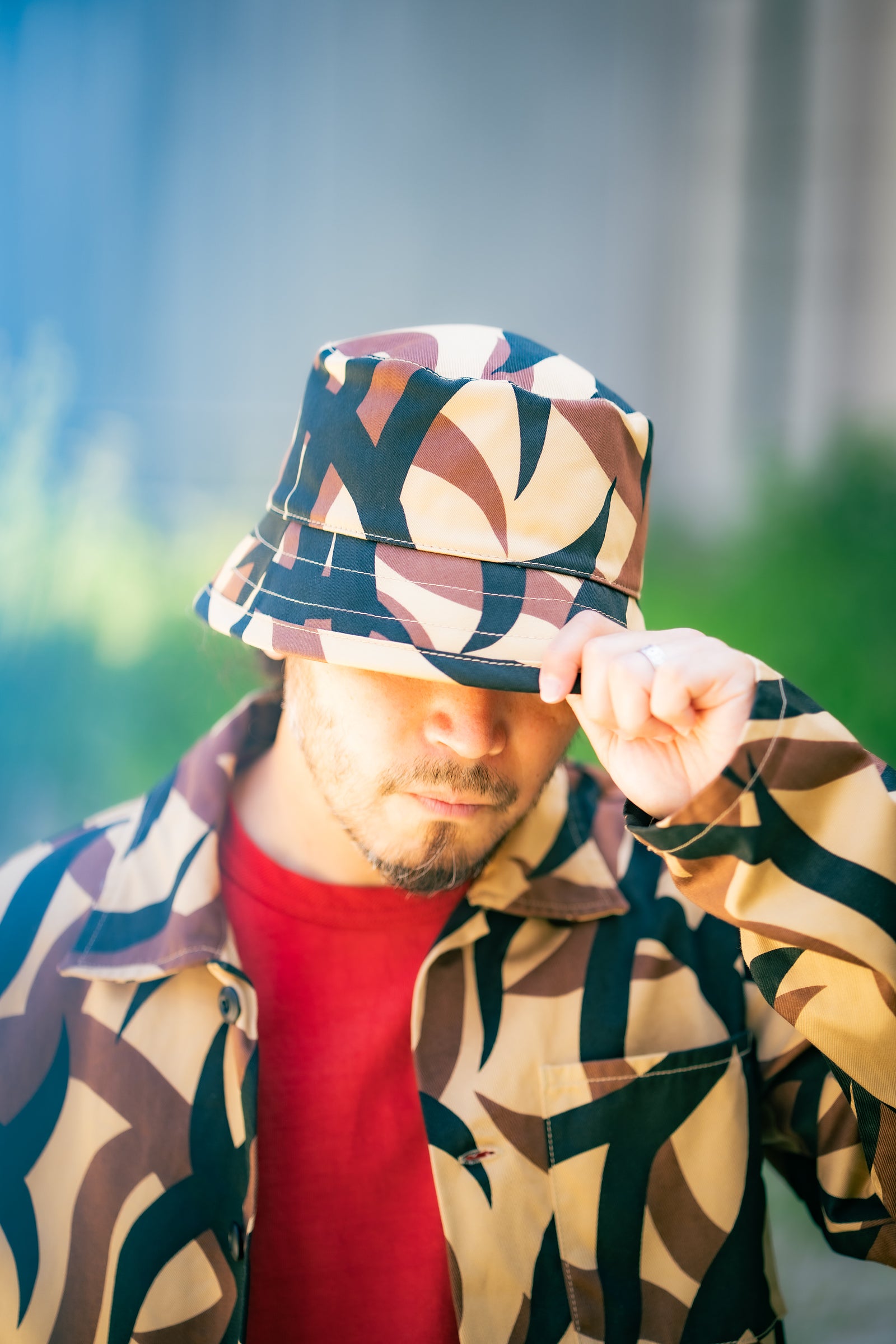 TRIBAL CAMOUFLAGE BOONIE HAT Gallery Image 4