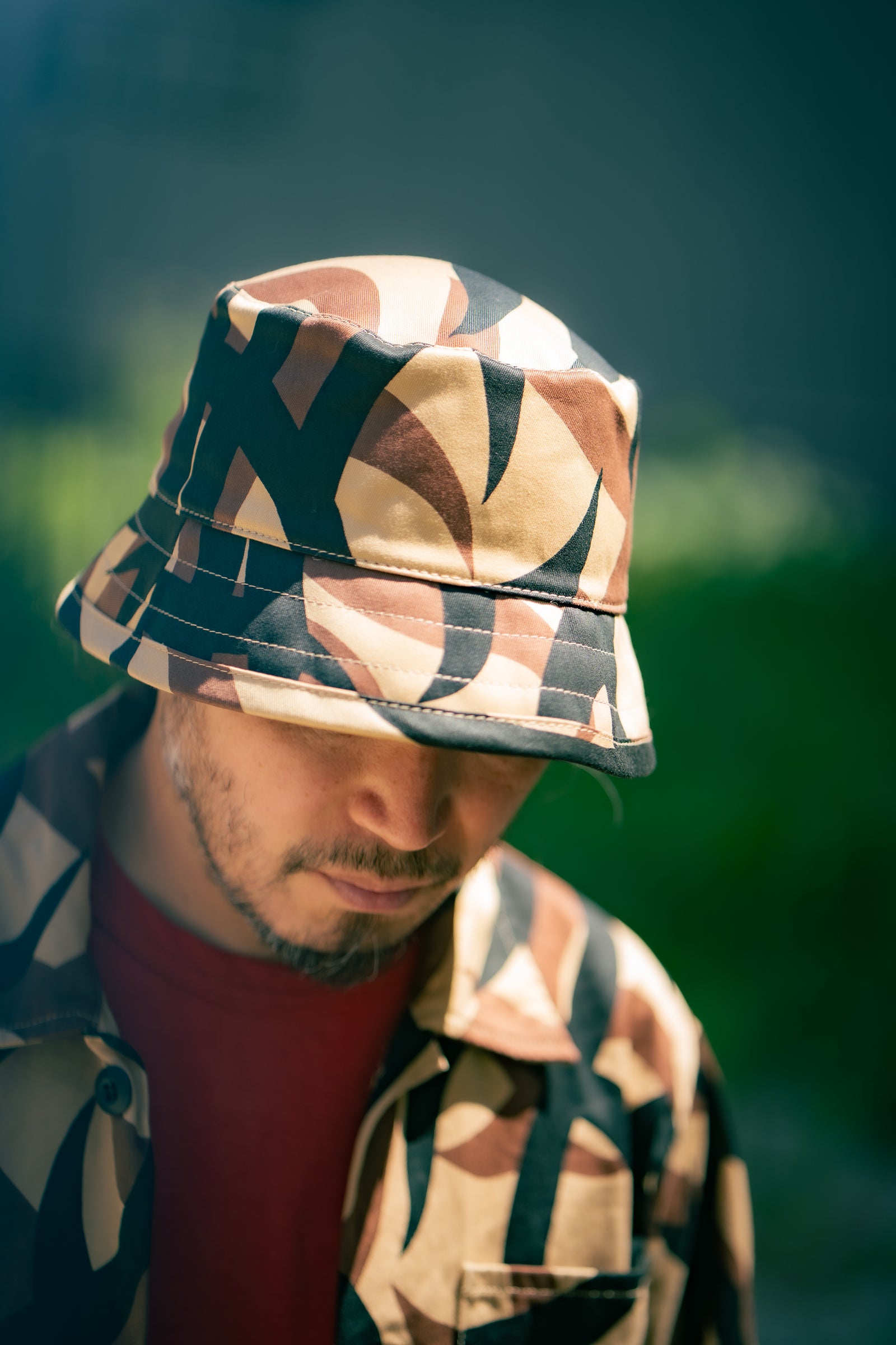 TRIBAL CAMOUFLAGE BOONIE HAT Gallery Image 2