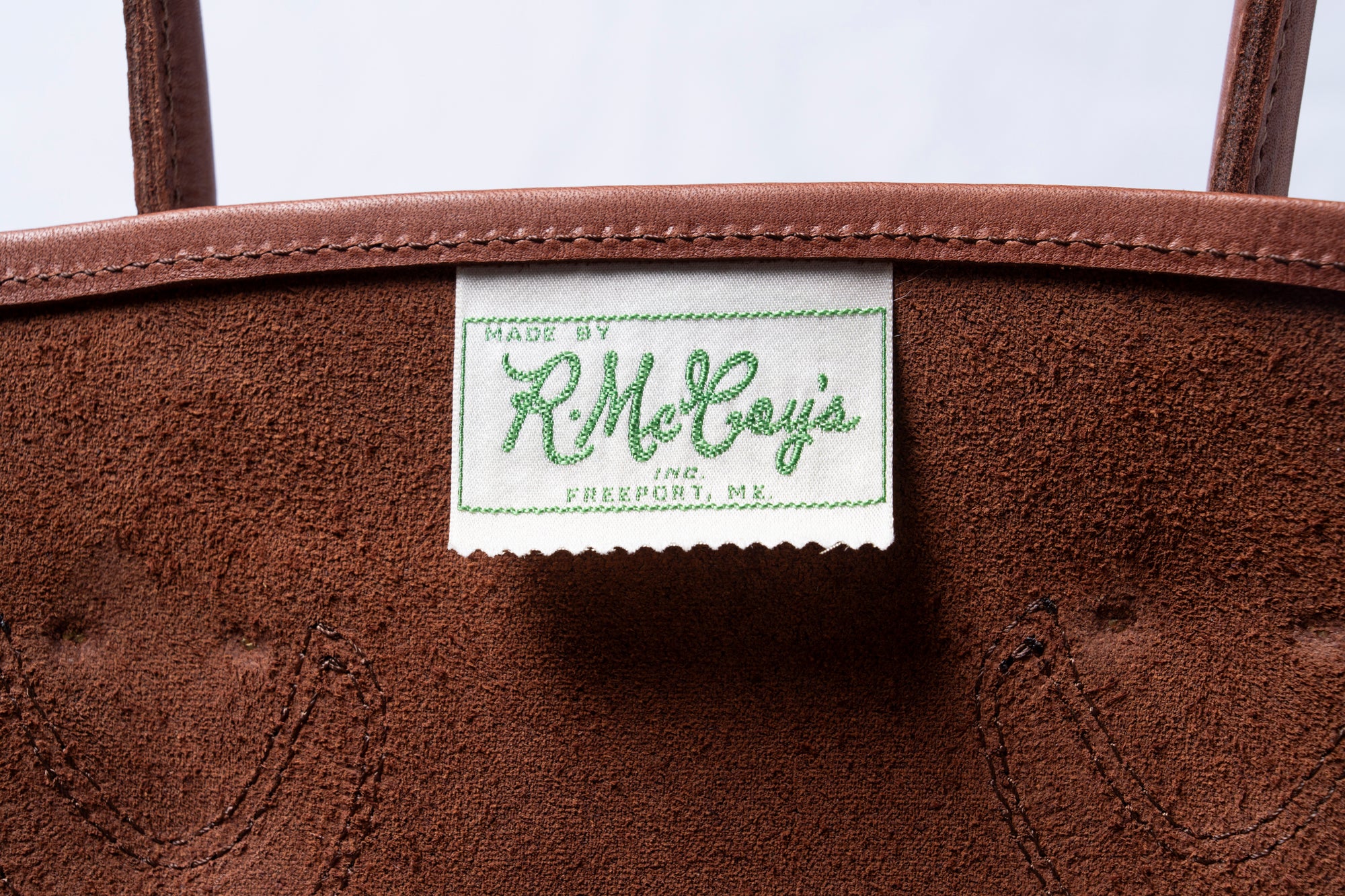 LEATHER TOTE HANDBAG