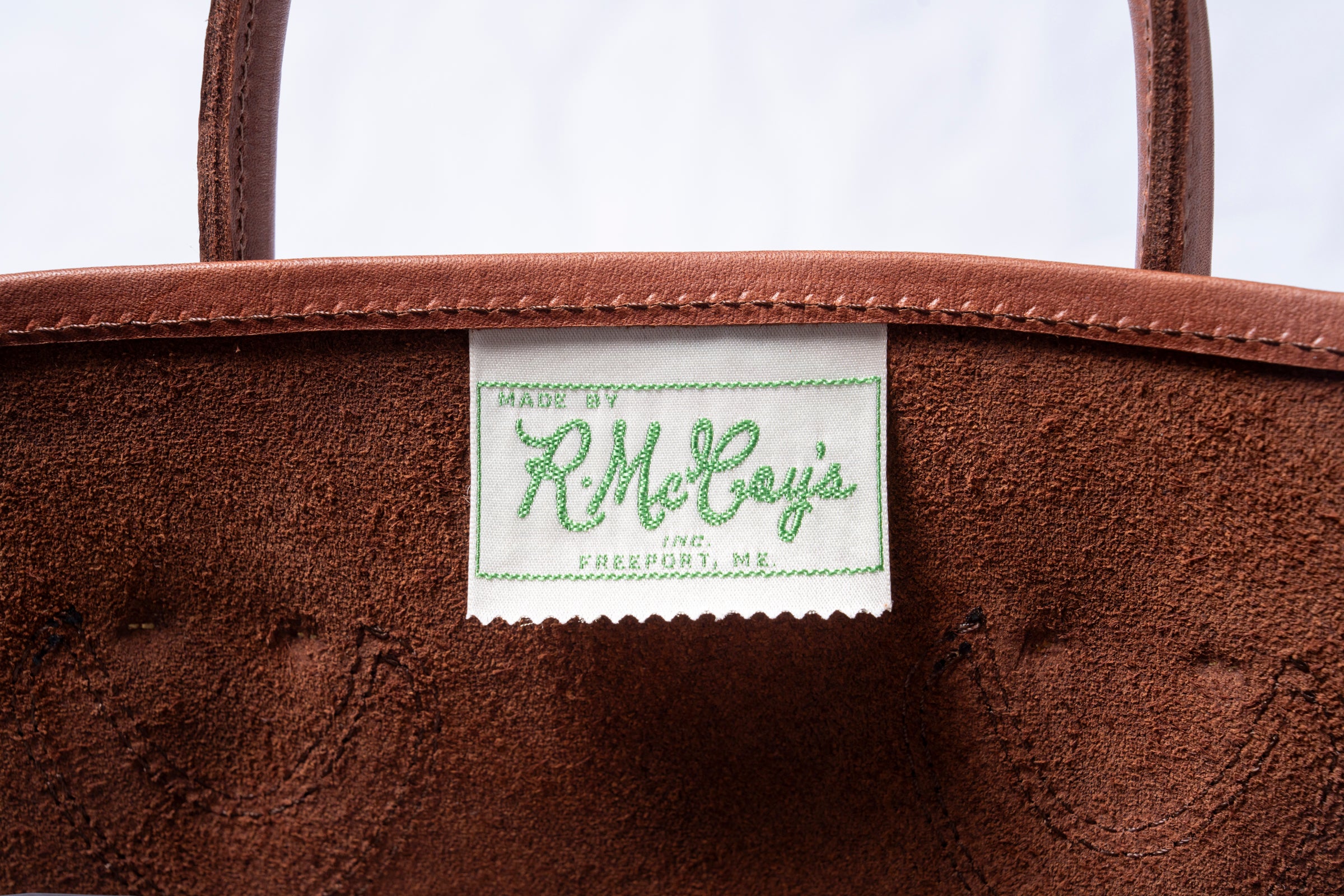 LEATHER TOTE SHOULDER-BAG – The Real McCoy's