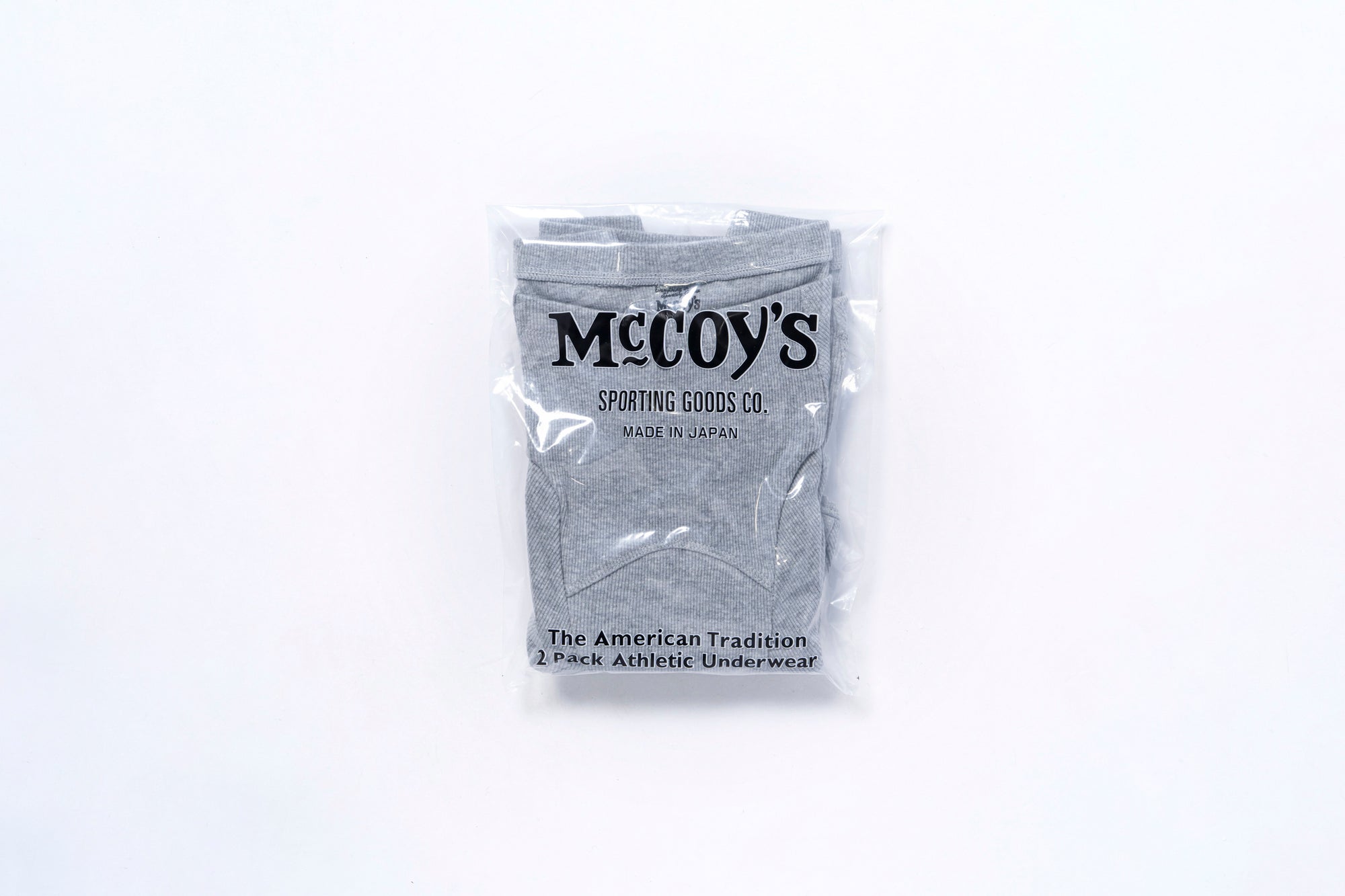 McCOY'S 2 PCS PACK ATHLETIC UNDERWEAR
