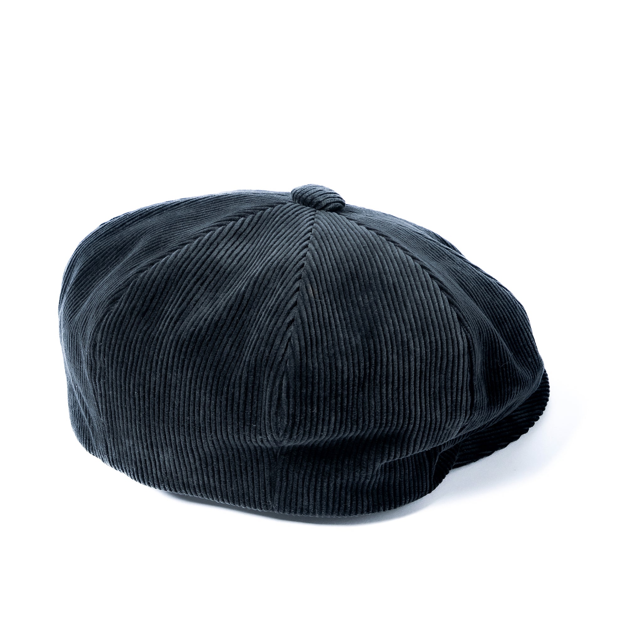 DOUBLE DIAMOND CORDUROY NEWSBOY CAP