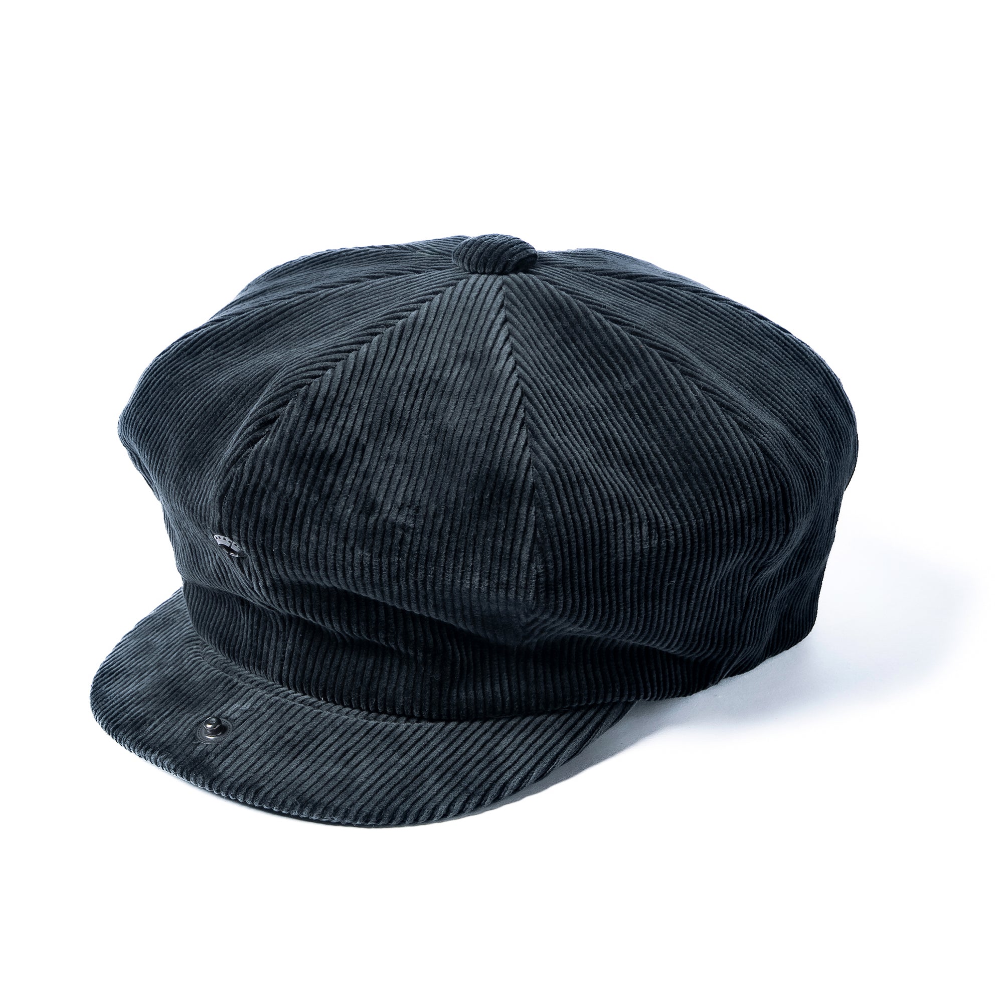 DOUBLE DIAMOND CORDUROY NEWSBOY CAP