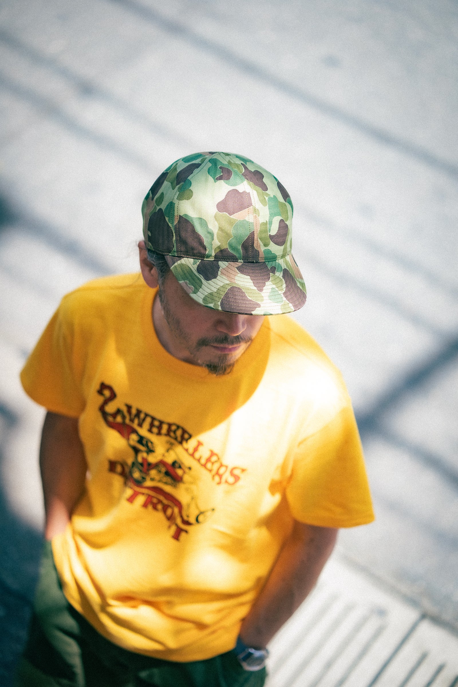 A-3 CAP / REVERSIBLE FROGSKIN CAMOUFLAGE Gallery Image 1