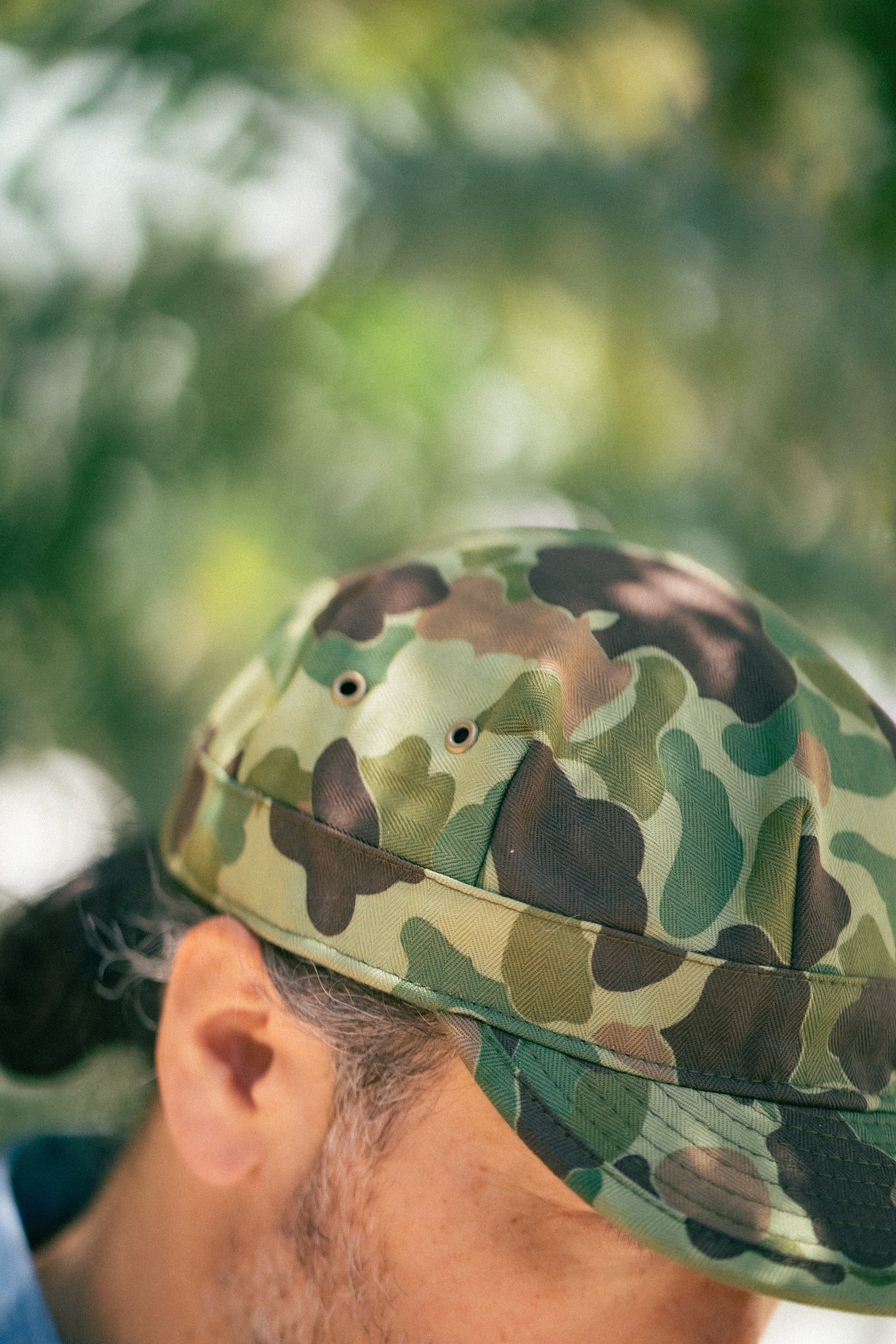 P1944 REVERSIBLE FROGSKIN CAMOUFLAGE CAP Gallery Image 5