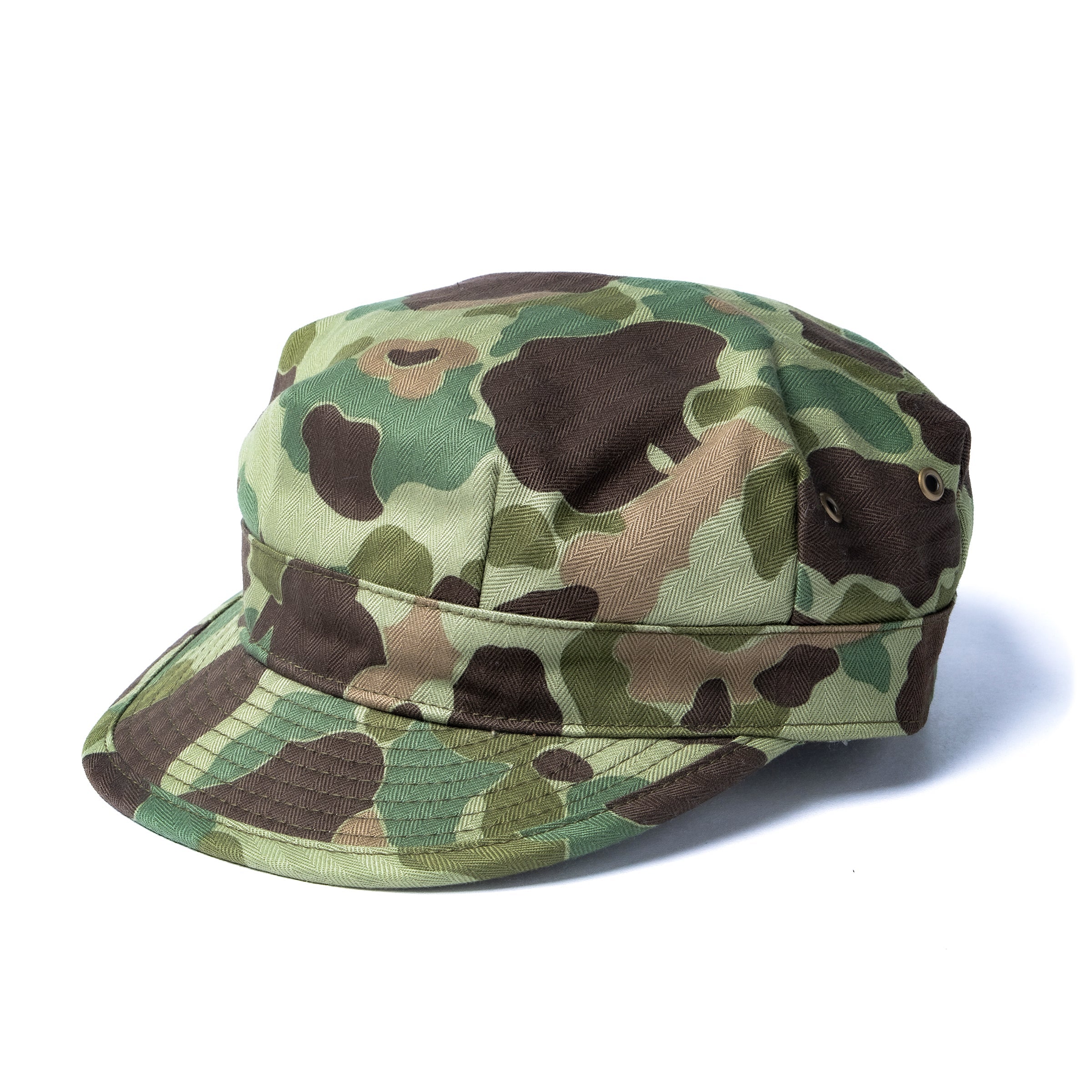 P1944 REVERSIBLE FROGSKIN CAMOUFLAGE CAP – The Real McCoy's