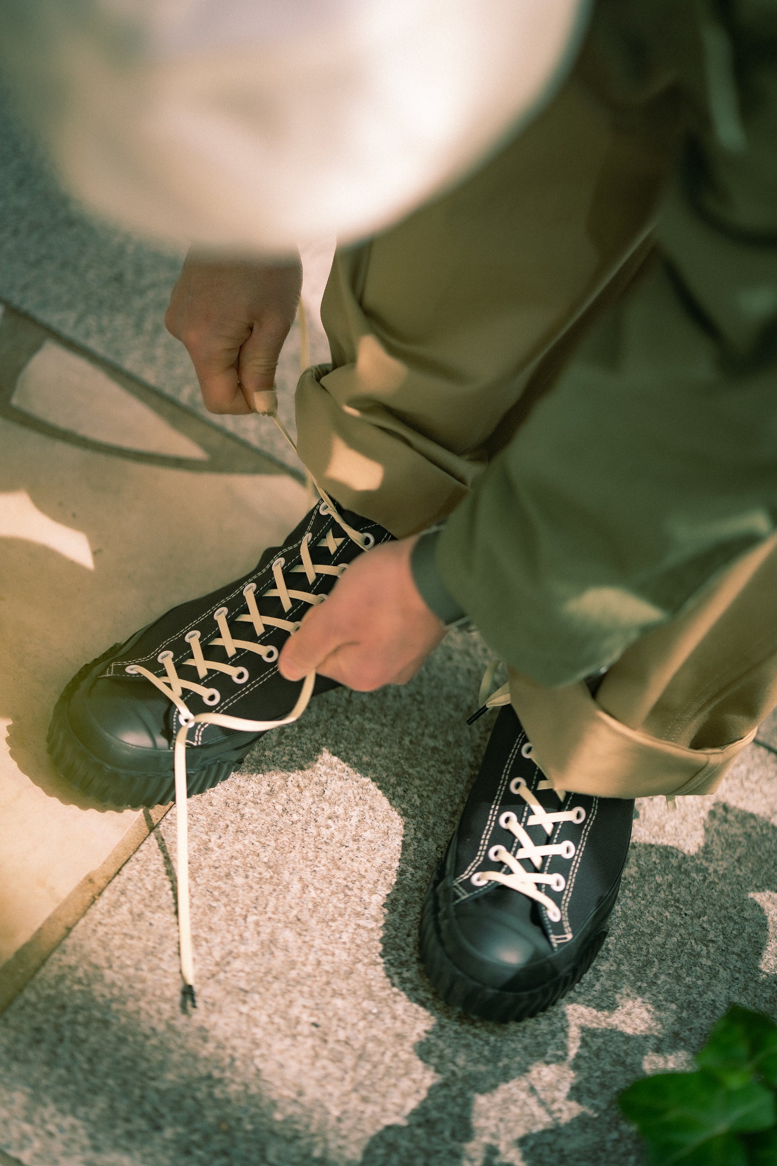 MILITARY CANVAS TRAINING SHOES Gallery Image 3