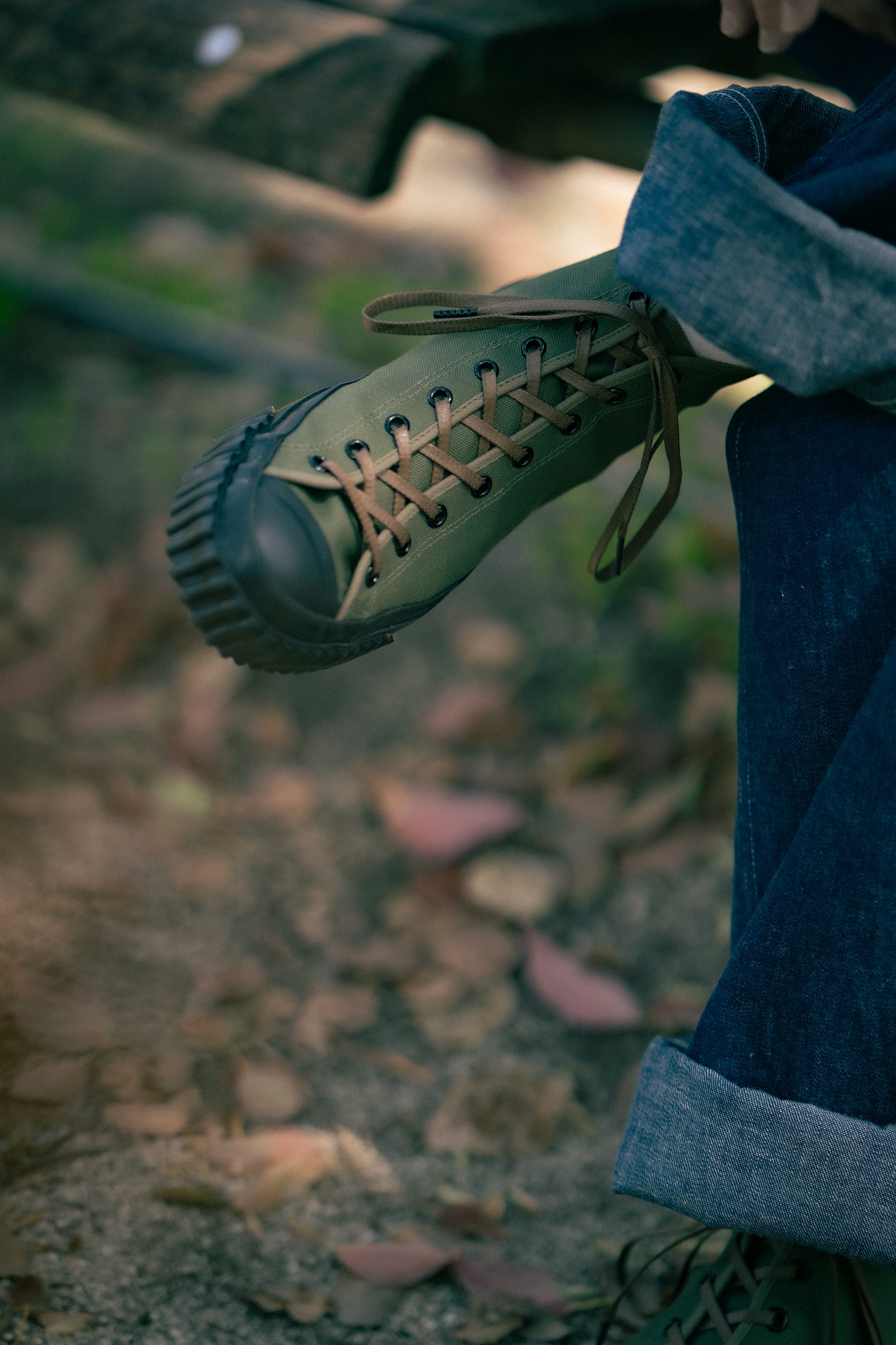 MILITARY CANVAS TRAINING SHOES – The Real McCoy's