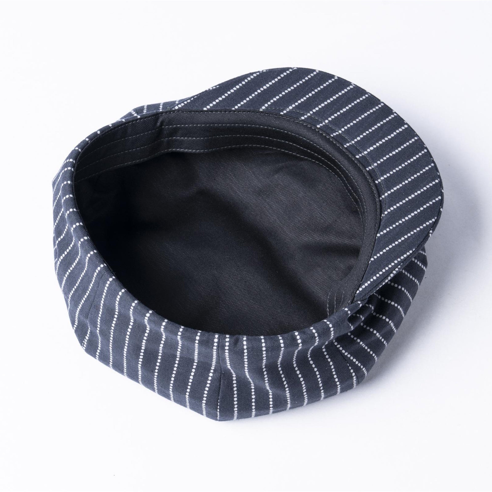 BLACK WABASH NEWSBOY CAP