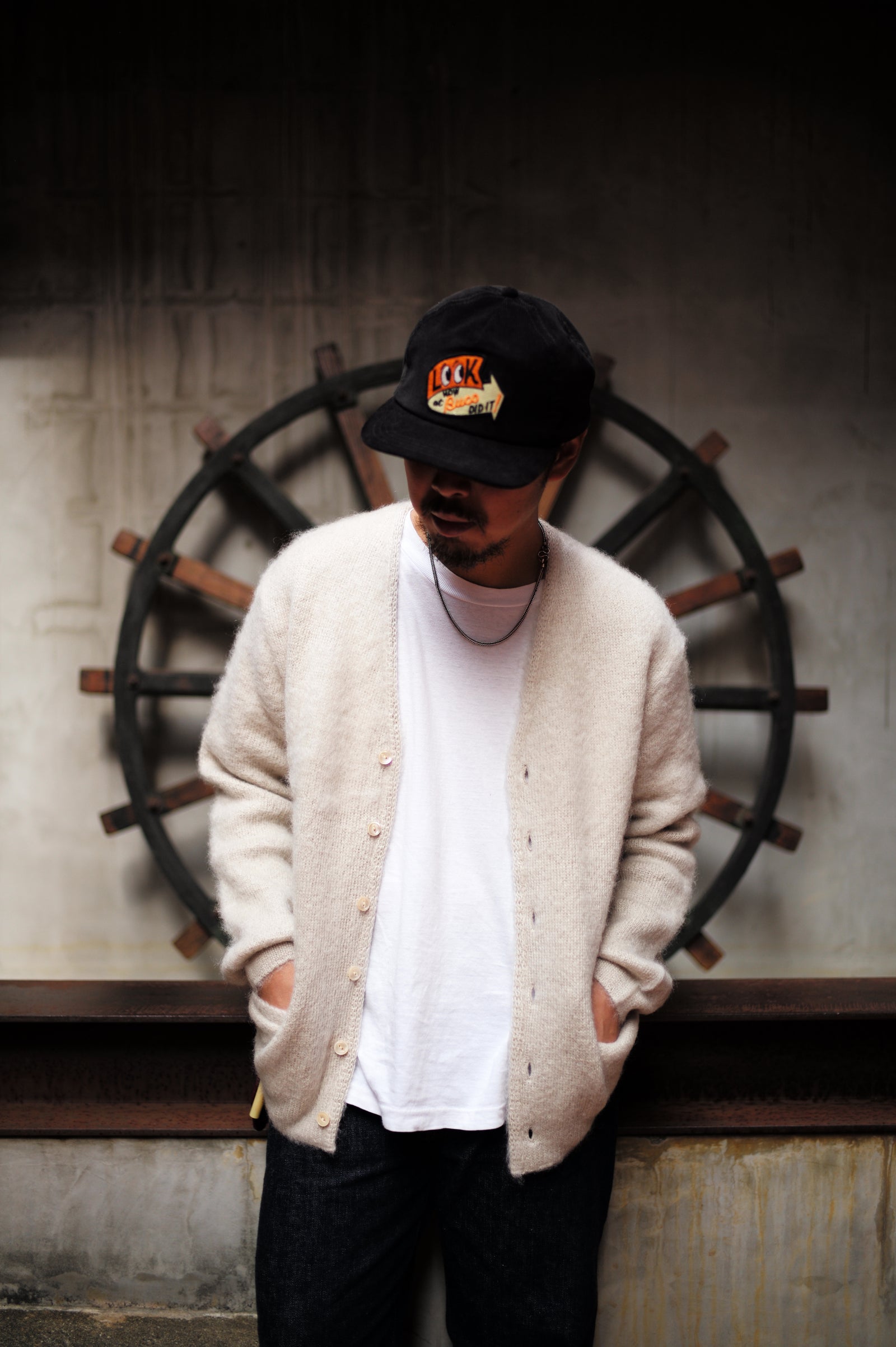 JM MOHAIR CARDIGAN Gallery Image 1