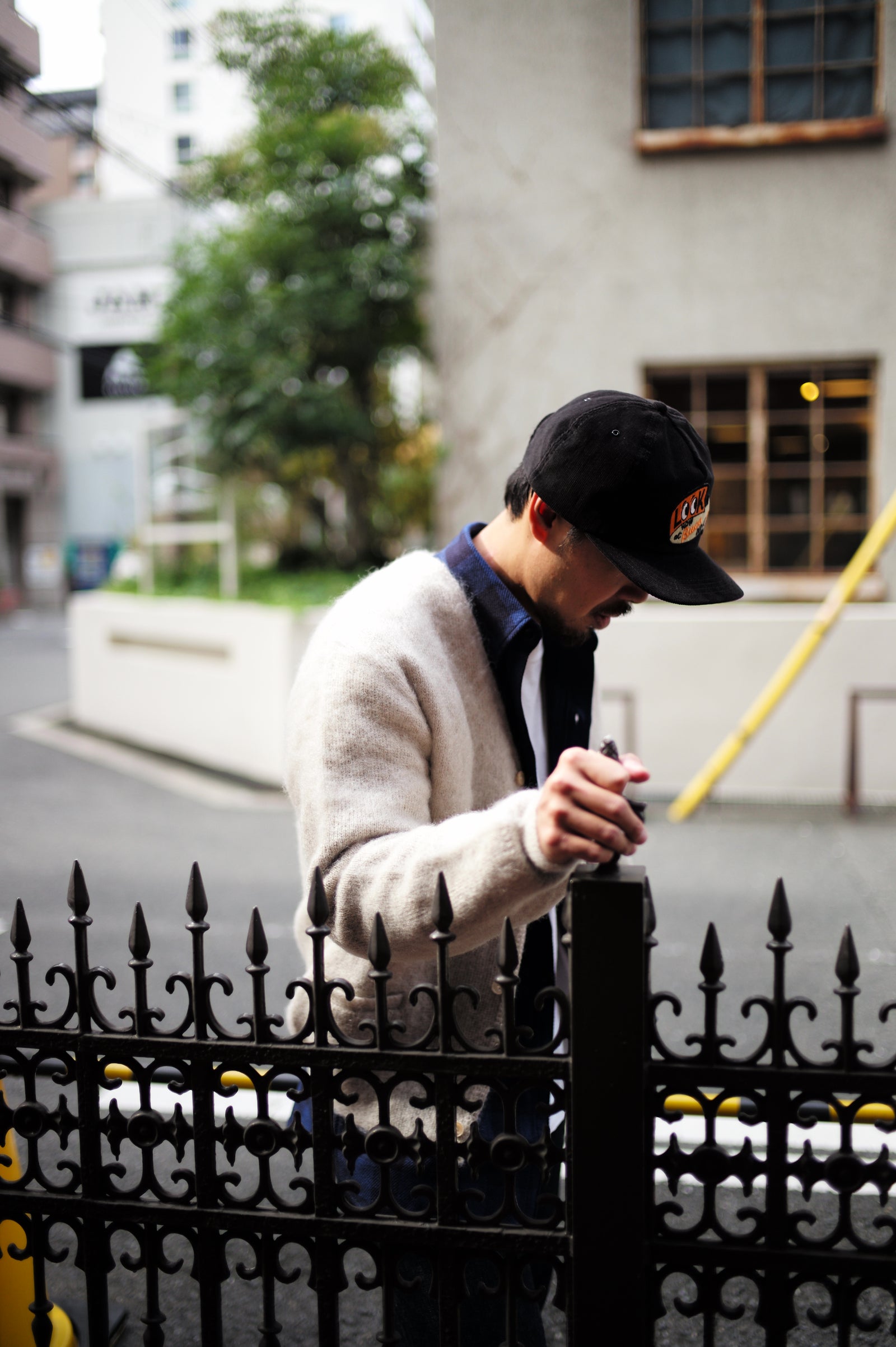 JM MOHAIR CARDIGAN Gallery Image 2