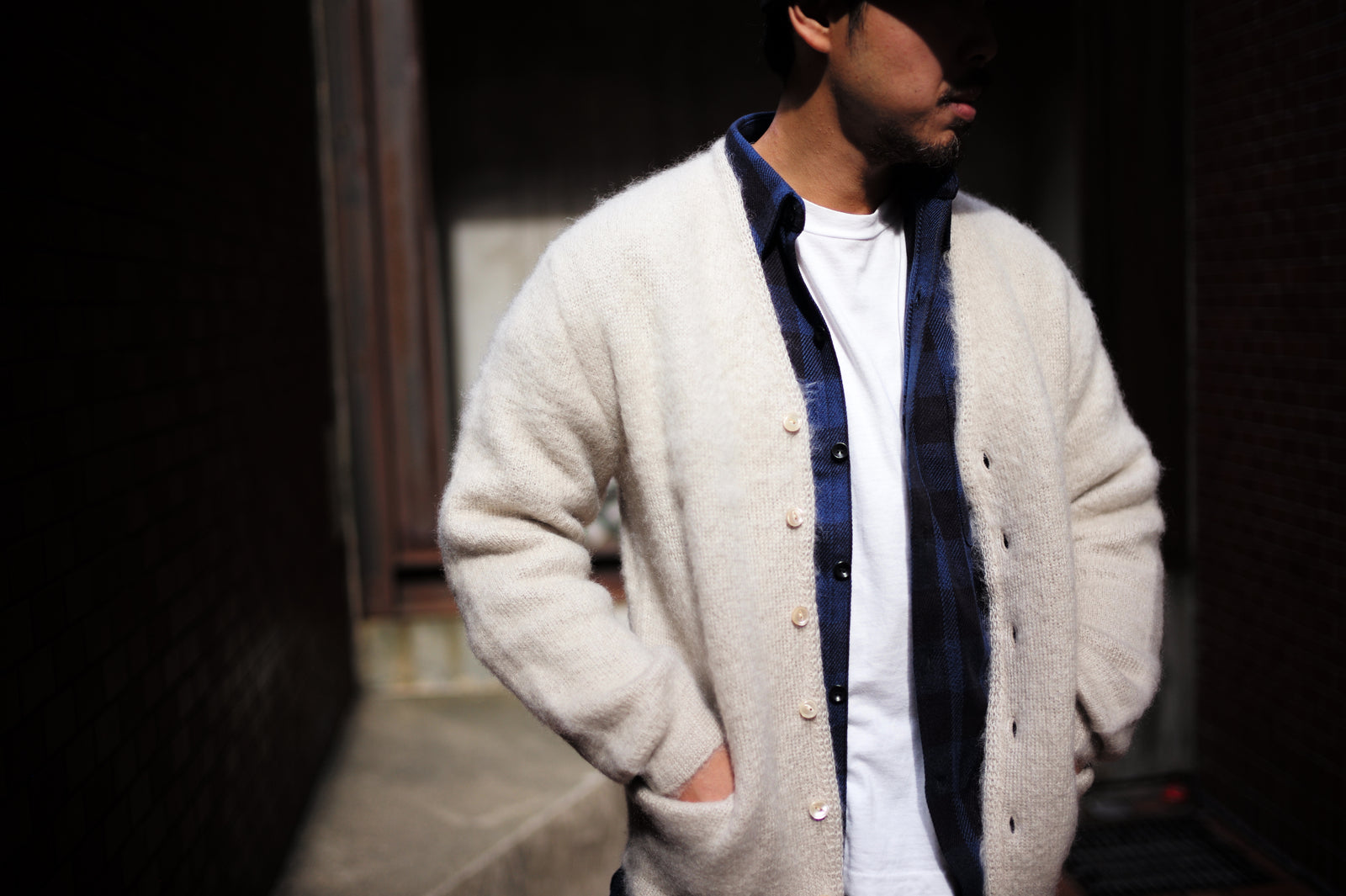 JM MOHAIR CARDIGAN Gallery Image