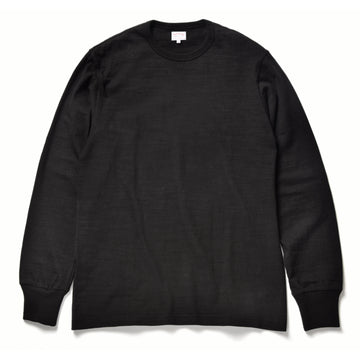 ATHLETIC L/S T-SHIRT/ LOOPWHEEL