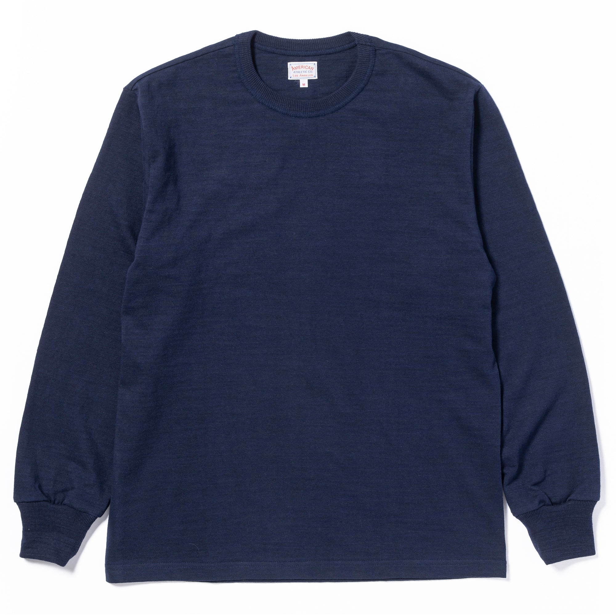 ATHLETIC L/S T-SHIRT/ LOOPWHEEL
