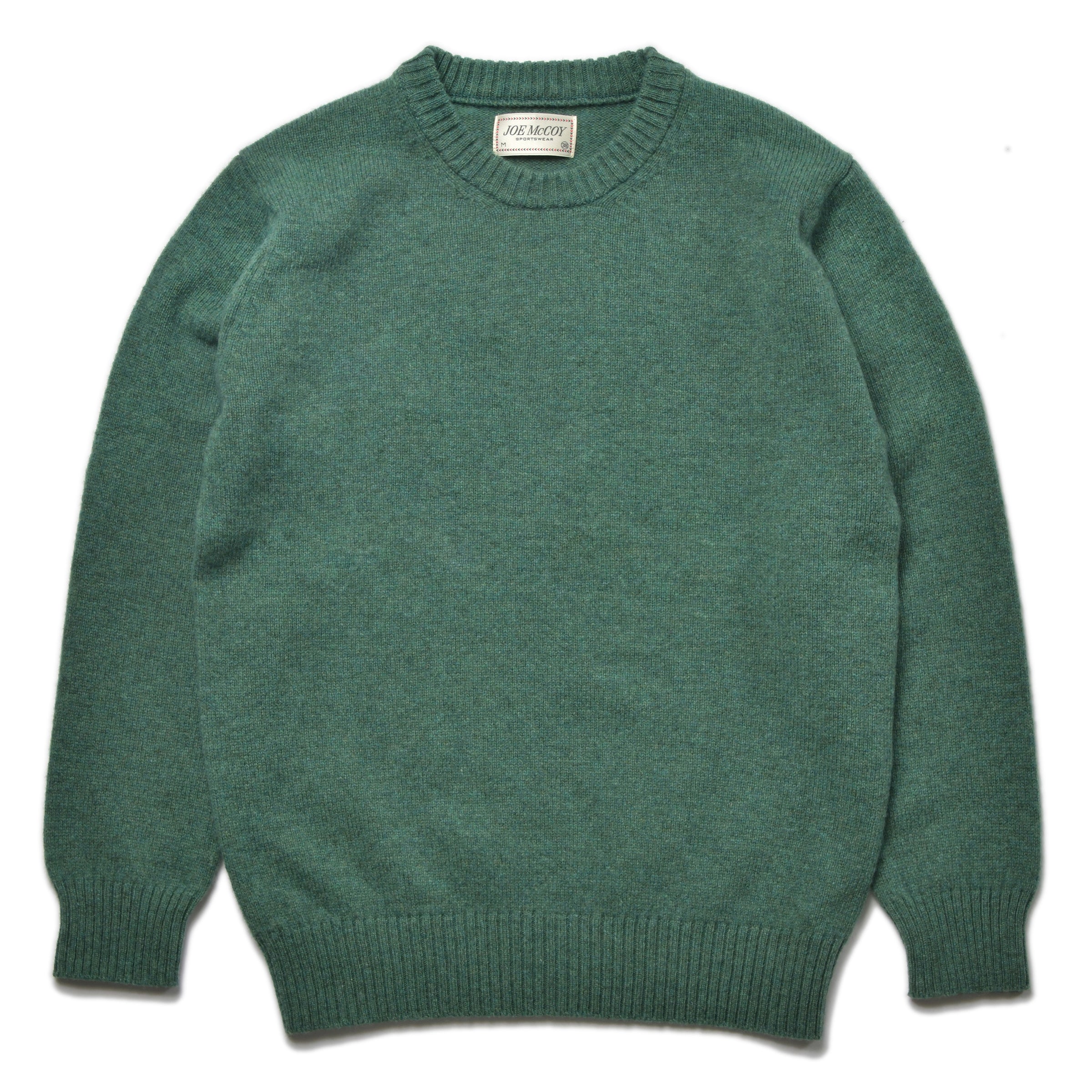 WOOL CREW NECK SWEATER – The Real McCoy's