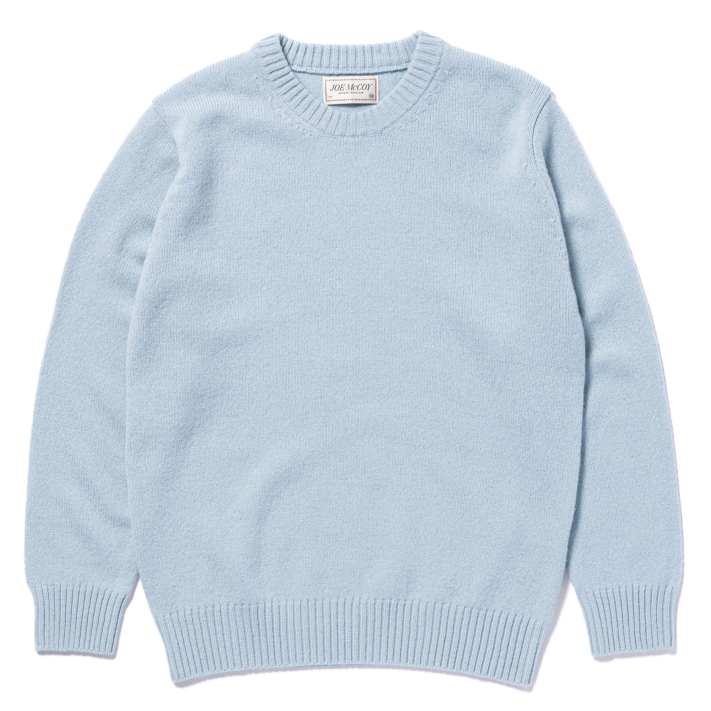 WOOL CREW NECK SWEATER – The Real McCoy's