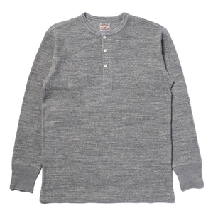 WESTERN CARDIGAN STITCH HENLEY SHIRT