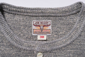 WESTERN CARDIGAN STITCH HENLEY SHIRT