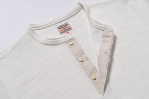 WESTERN CARDIGAN STITCH HENLEY SHIRT