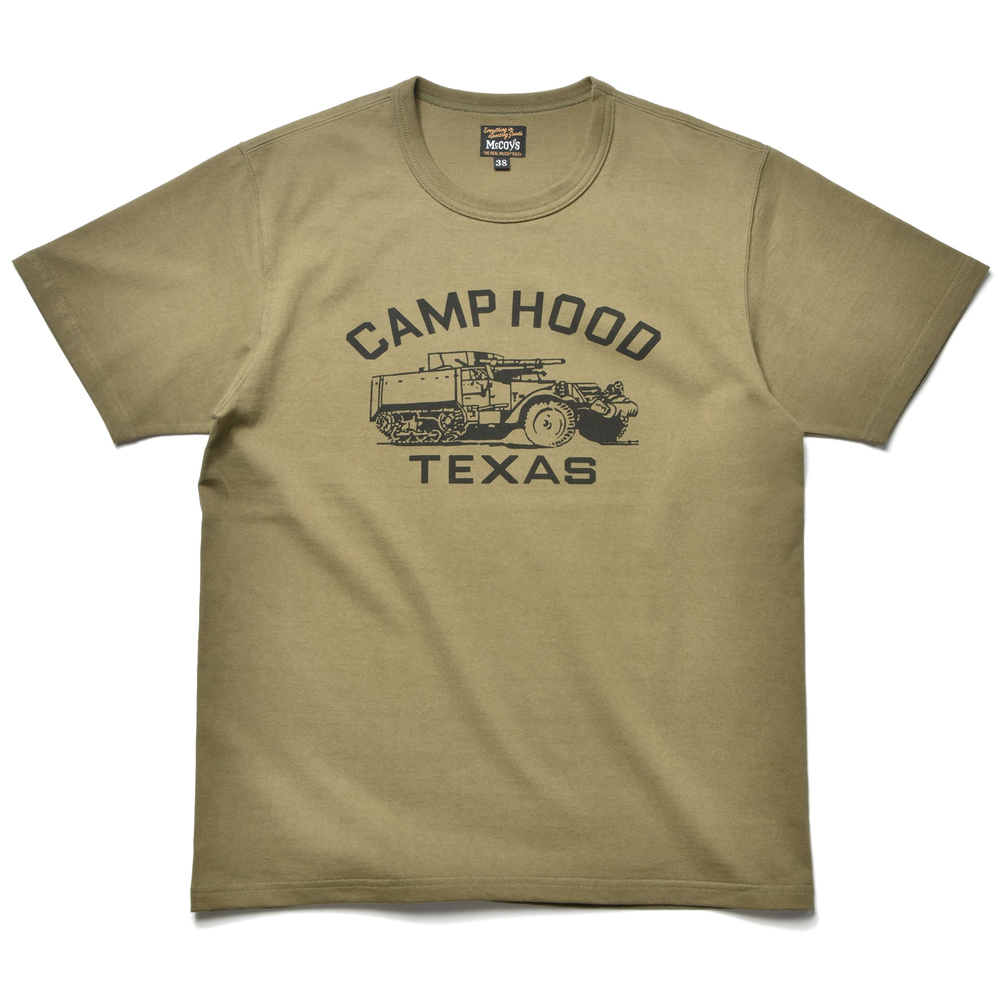 MILITARY TEE / CAMP HOOD