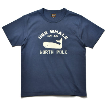 MILITARY TEE / USS WHALE