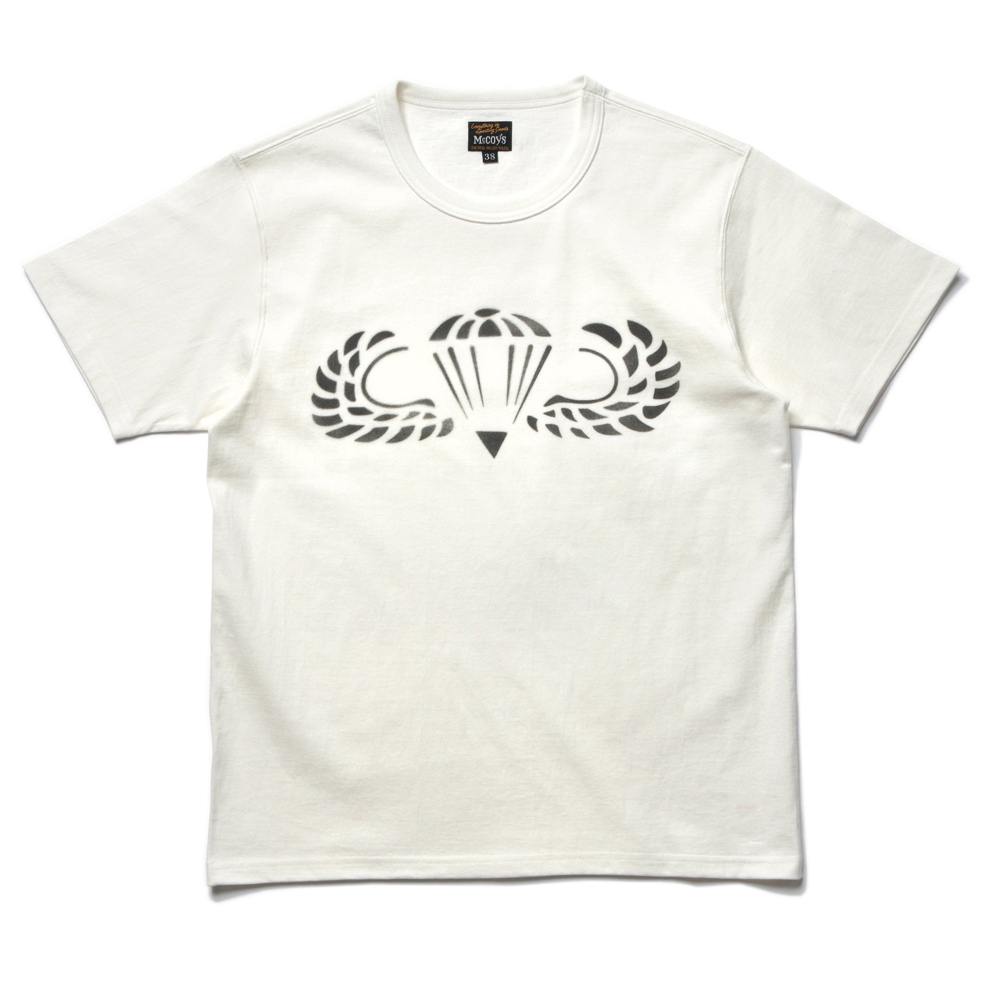 MILITARY TEE / JUMP WINGS