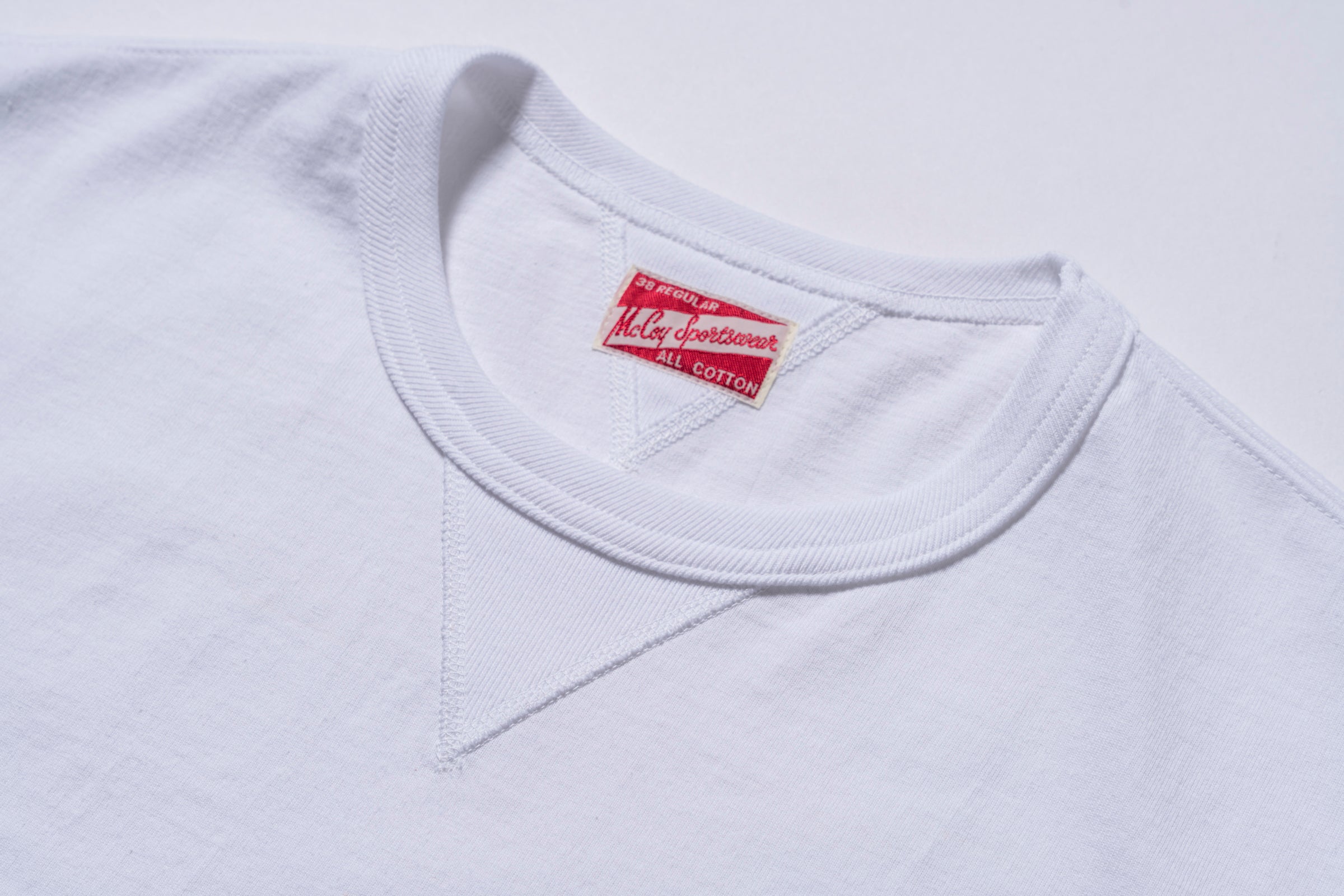 GUSSET TEE – The Real McCoy's