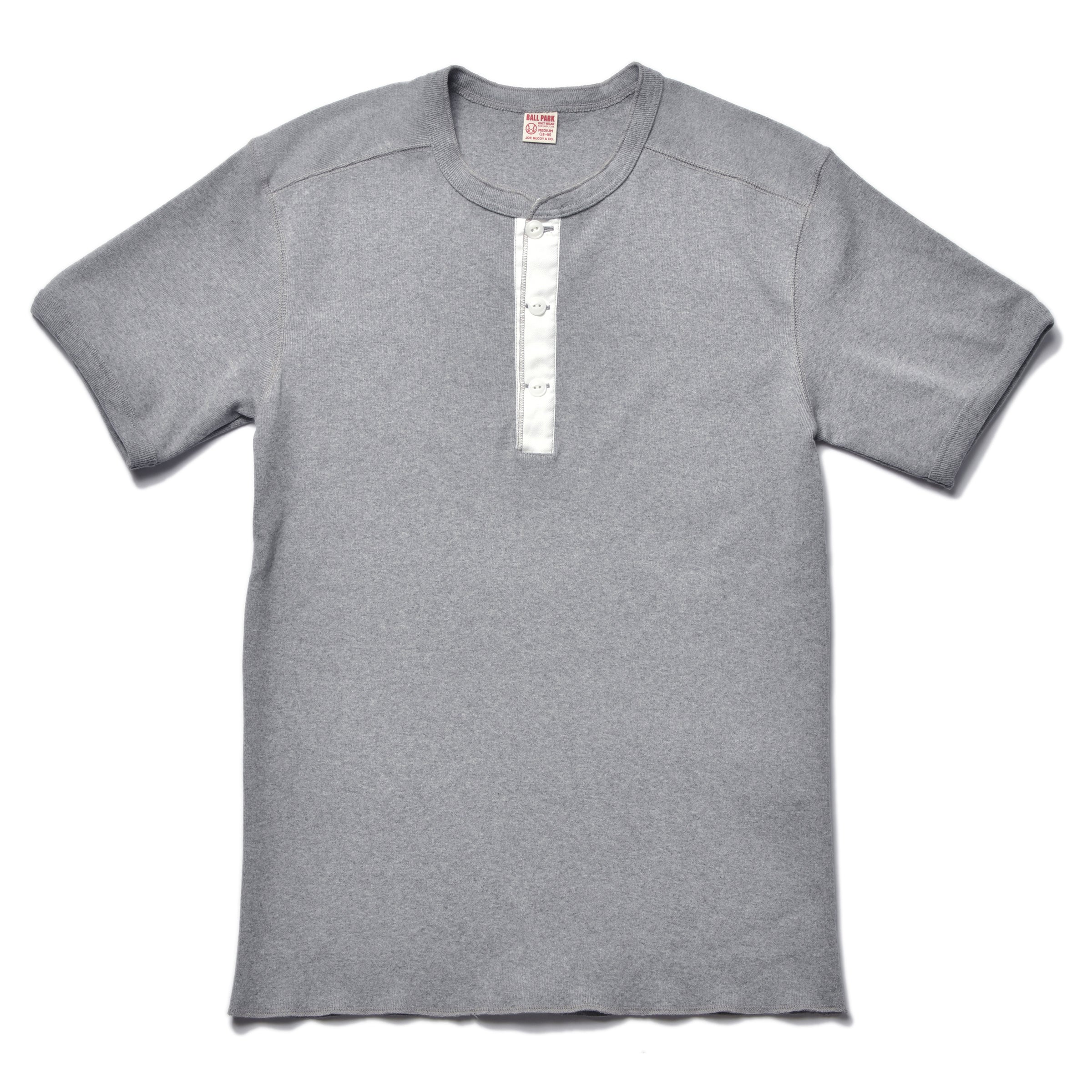 UNION HENLEY UNDERSHIRT S/S The Real McCoy's