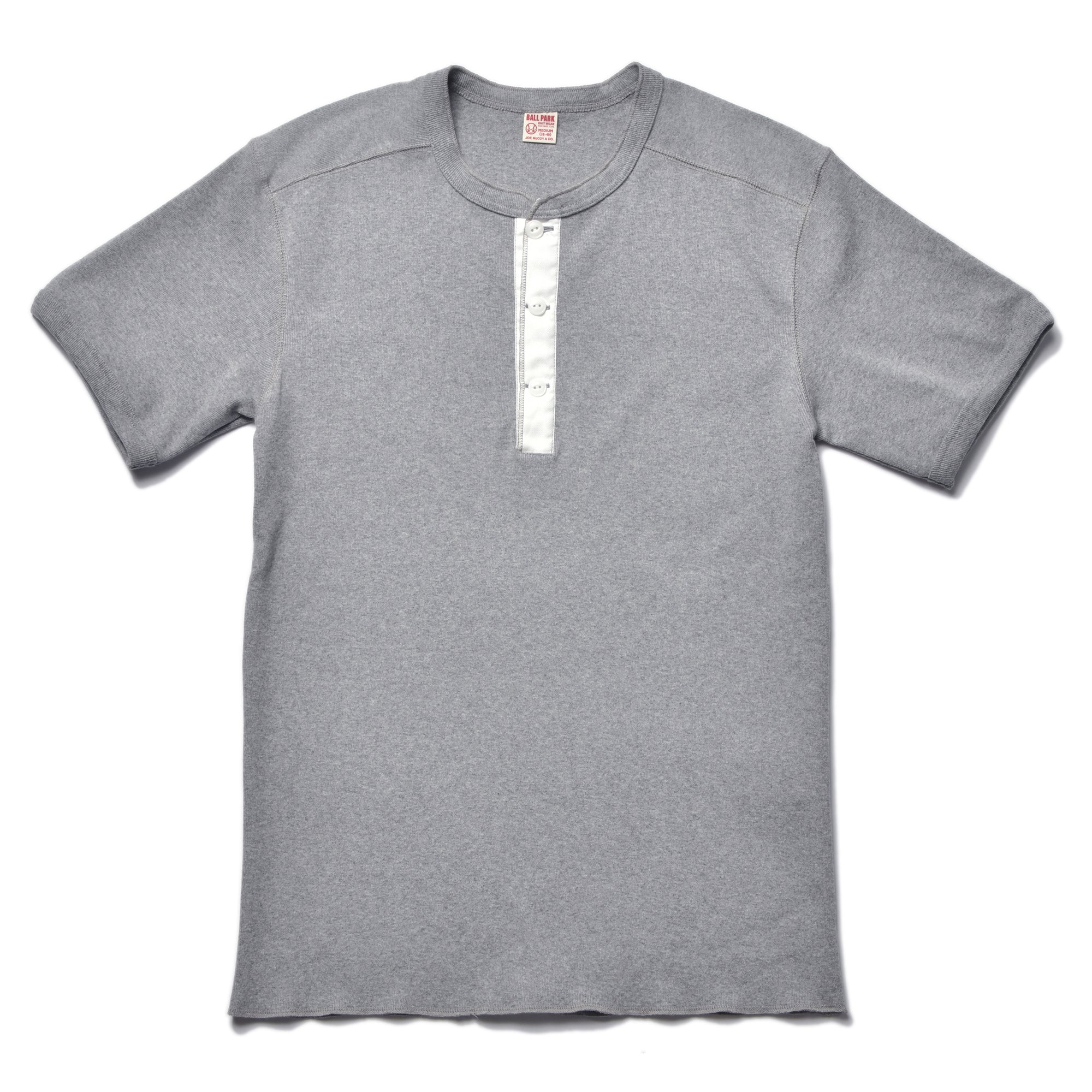 UNION HENLEY UNDERSHIRT S/S